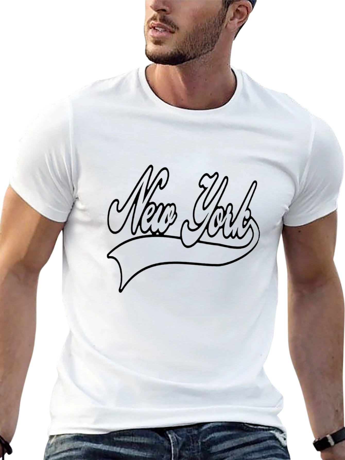 Black New York Graphic Tee
