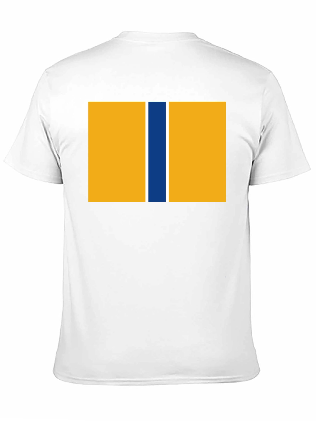 Striped Block Graphic Tee