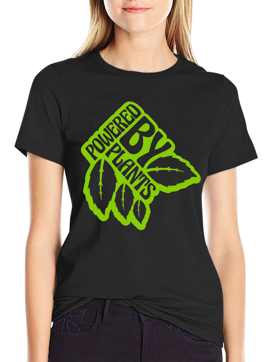 Powered by Plants Graphic Tee - Vegan Friendly!