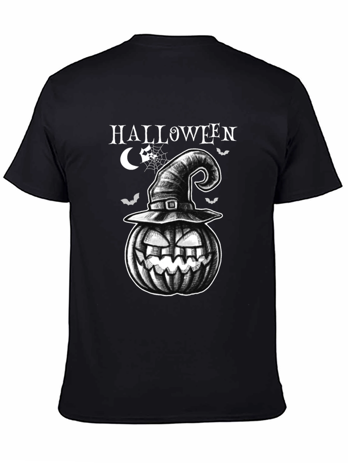 Spooky Halloween Pumpkin T-Shirt