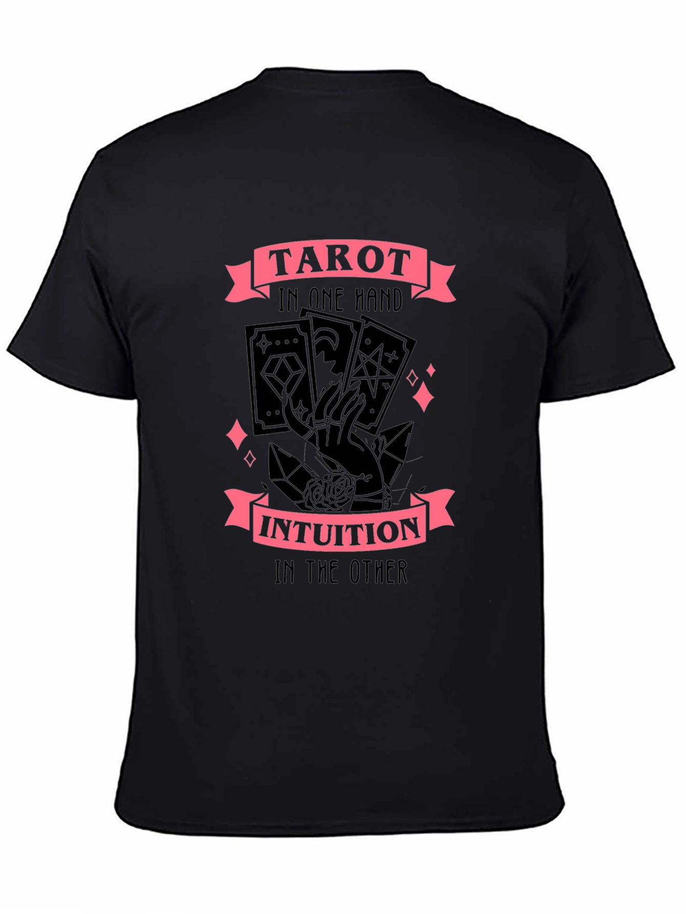Tarot Intuition Graphic Tee - Stylish Witchy Shirt