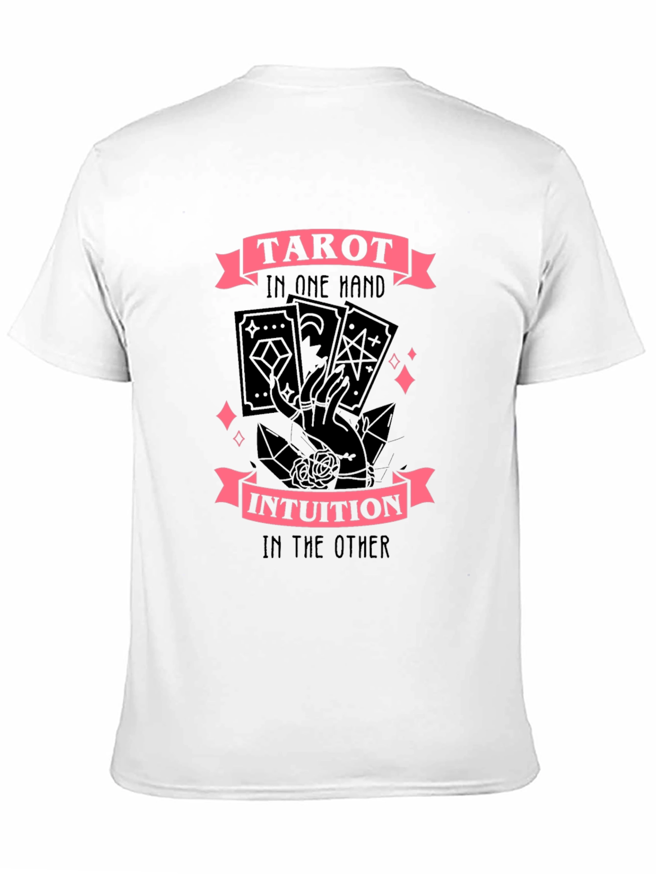 Tarot Intuition Graphic Tee - Stylish Witchy Shirt