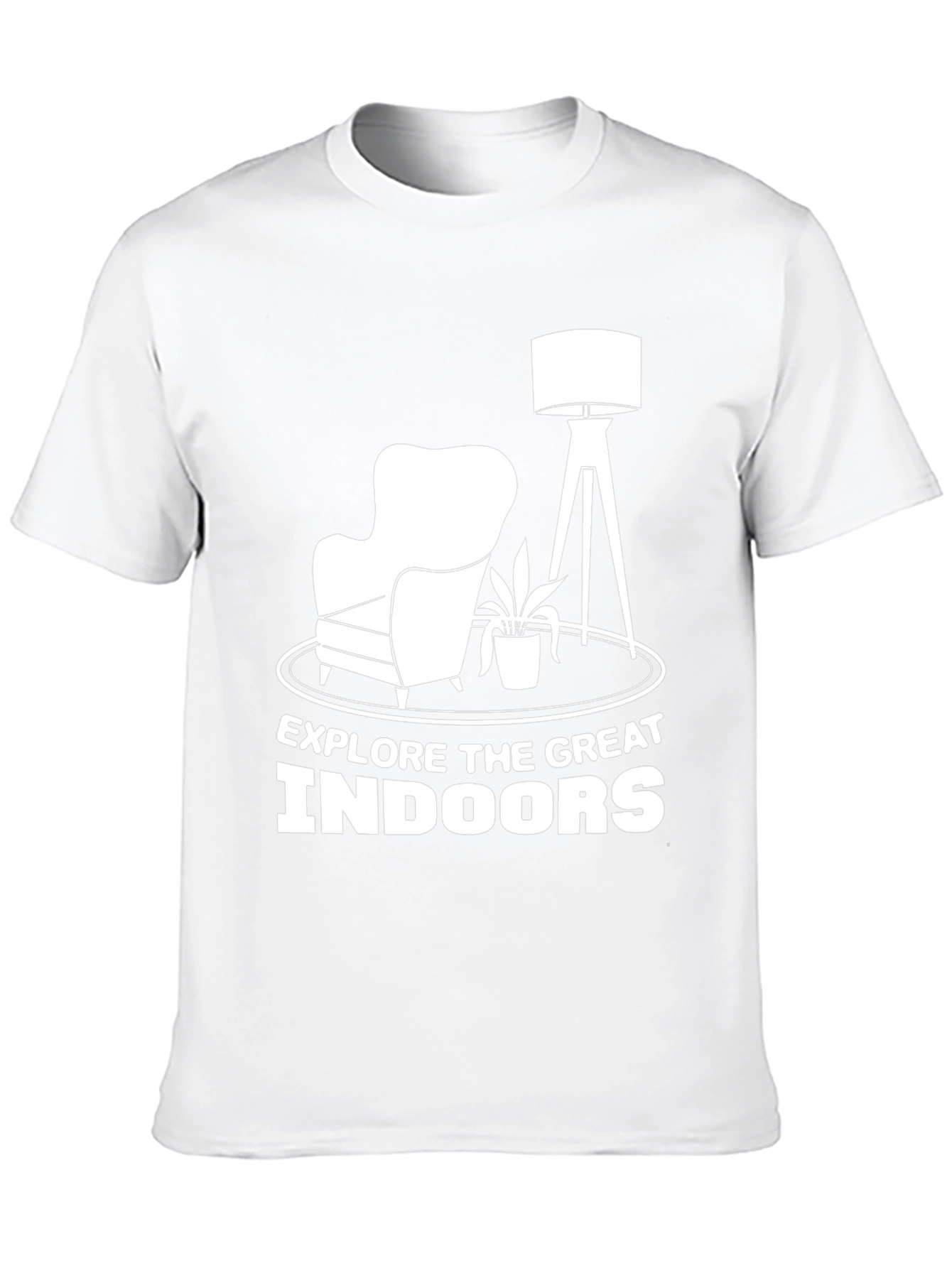 Explore Indoors Graphic Tee - Black