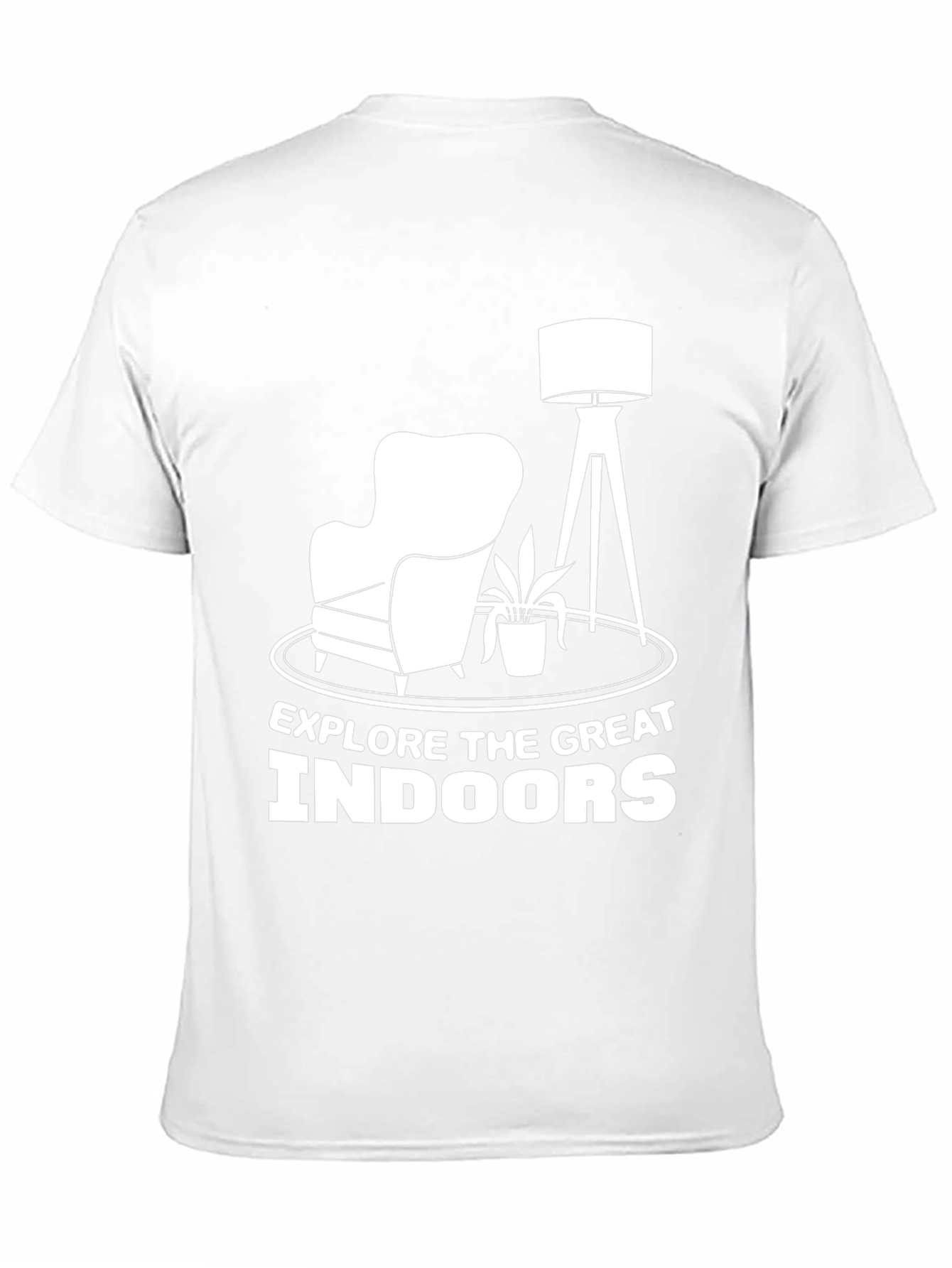 Explore Indoors Graphic Tee - Black
