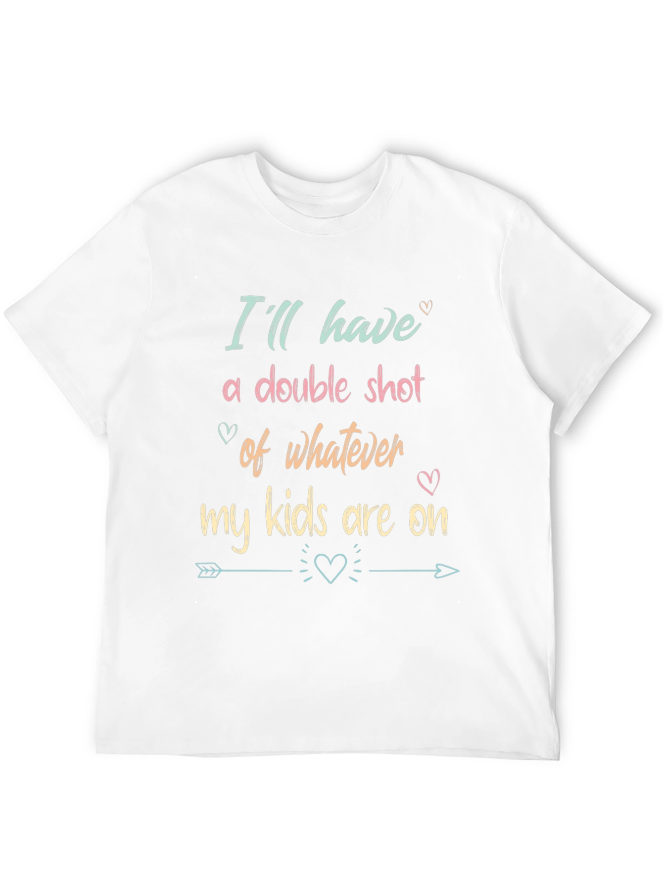 Double Shot T-Shirt: Humorous Parenting Apparel