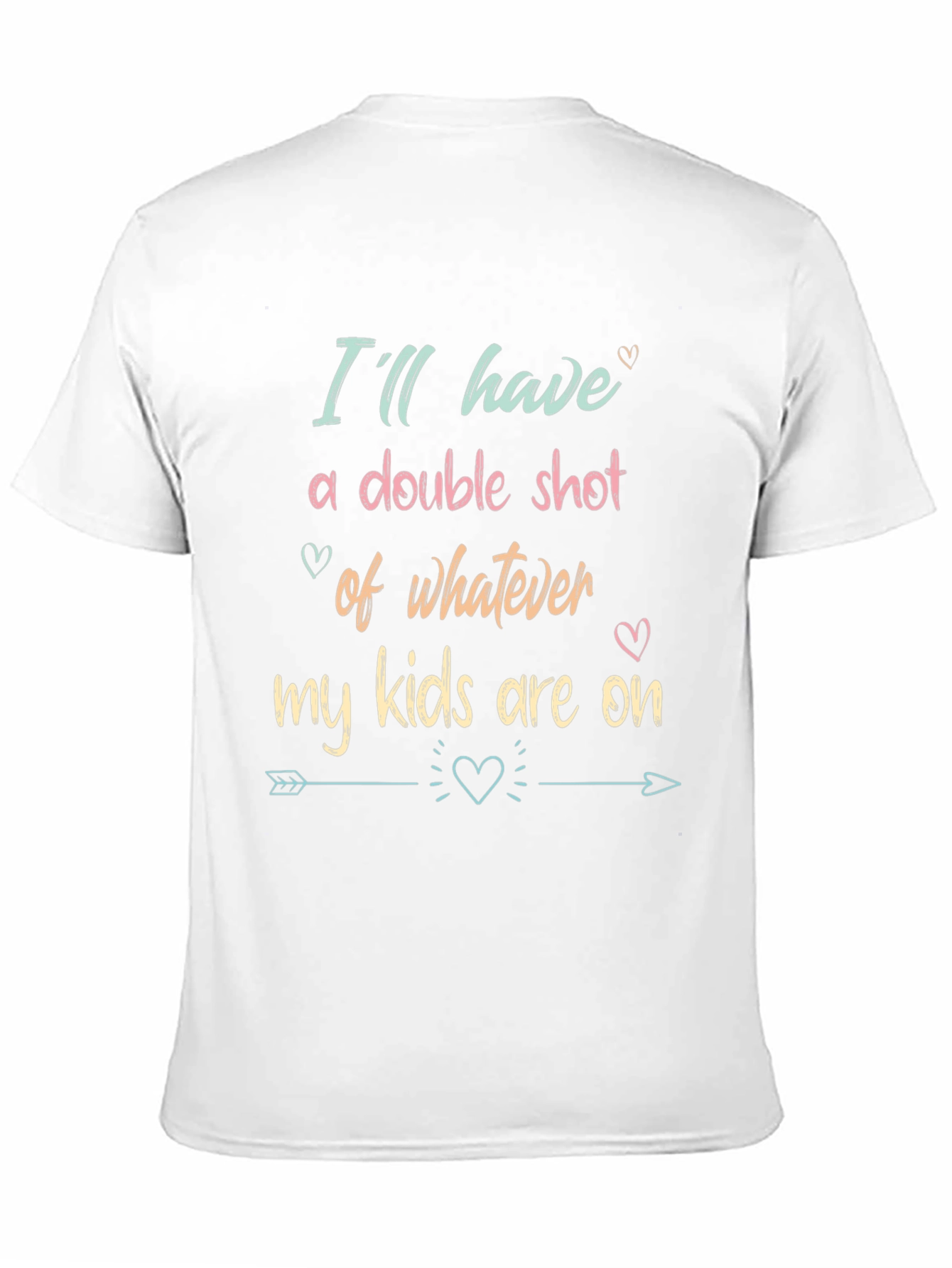 Double Shot T-Shirt: Humorous Parenting Apparel