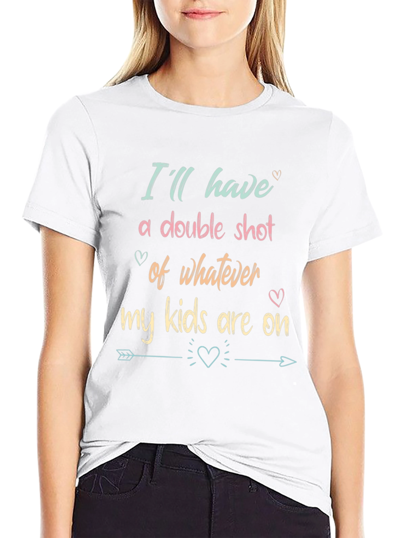 Double Shot T-Shirt: Humorous Parenting Apparel