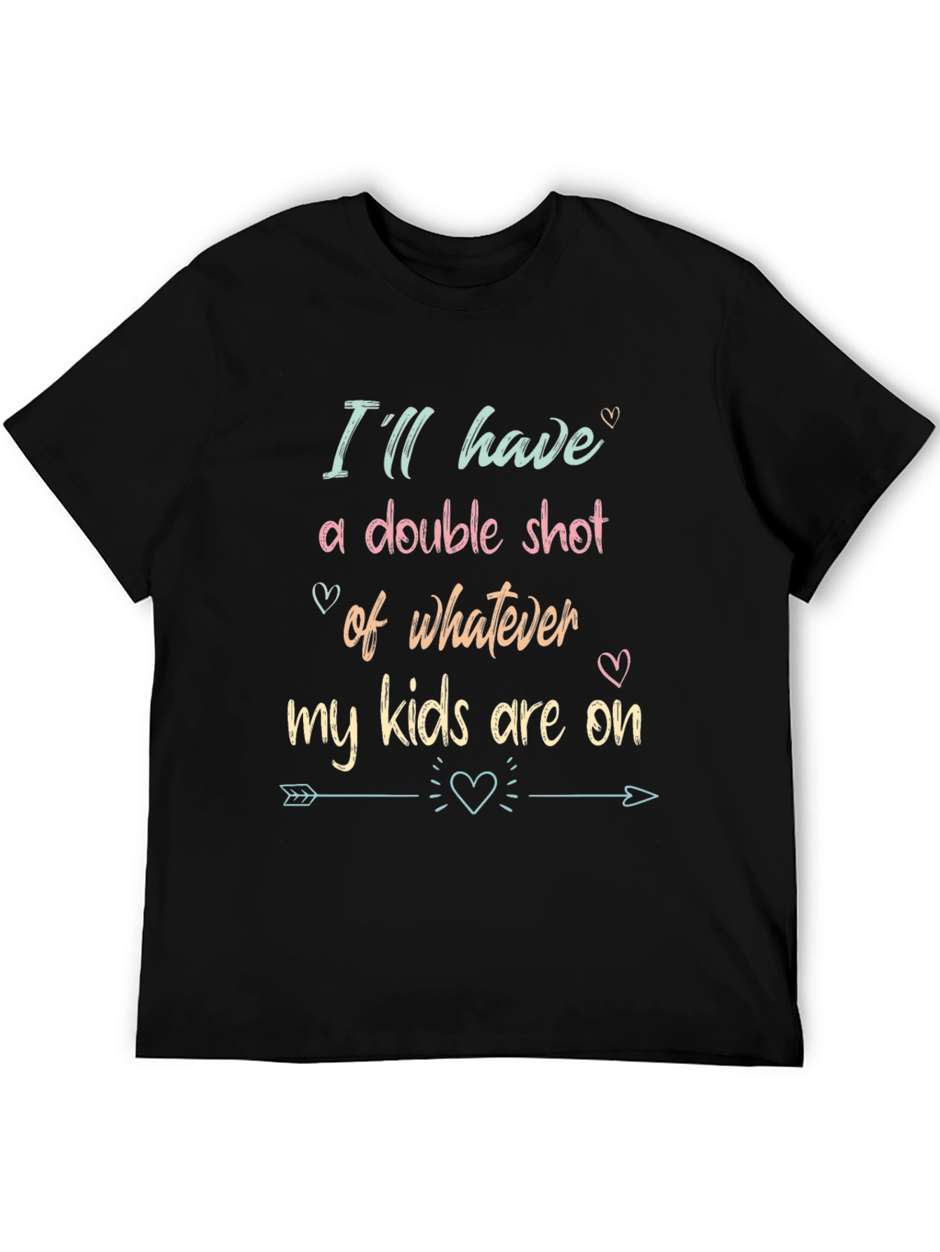Double Shot T-Shirt: Humorous Parenting Apparel