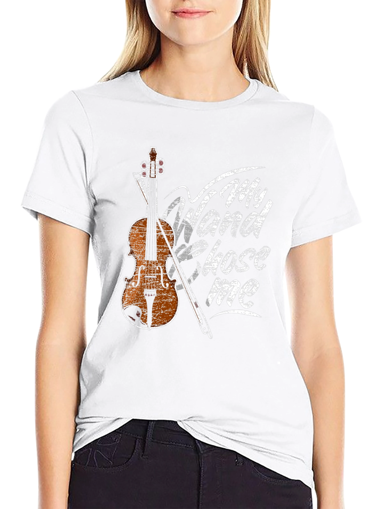 My Wand Chose Me Musician T-Shirt