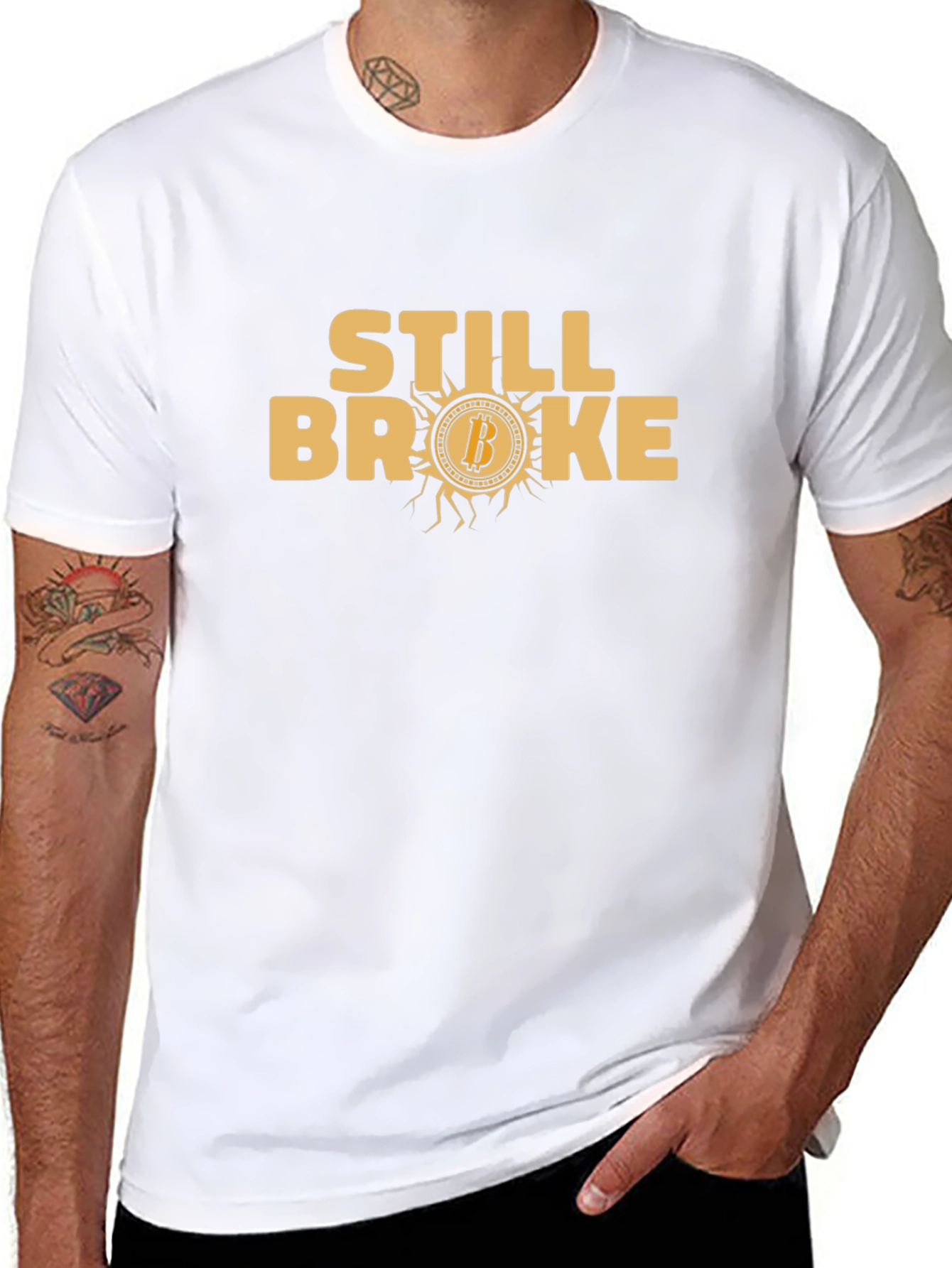 Still Broke Bitcoin T-Shirt