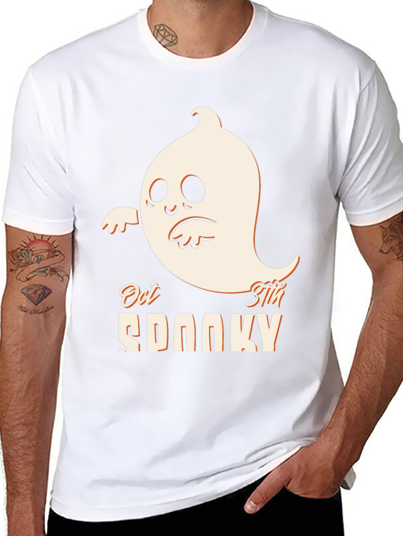 Spooky Season Halloween Ghost T-Shirt