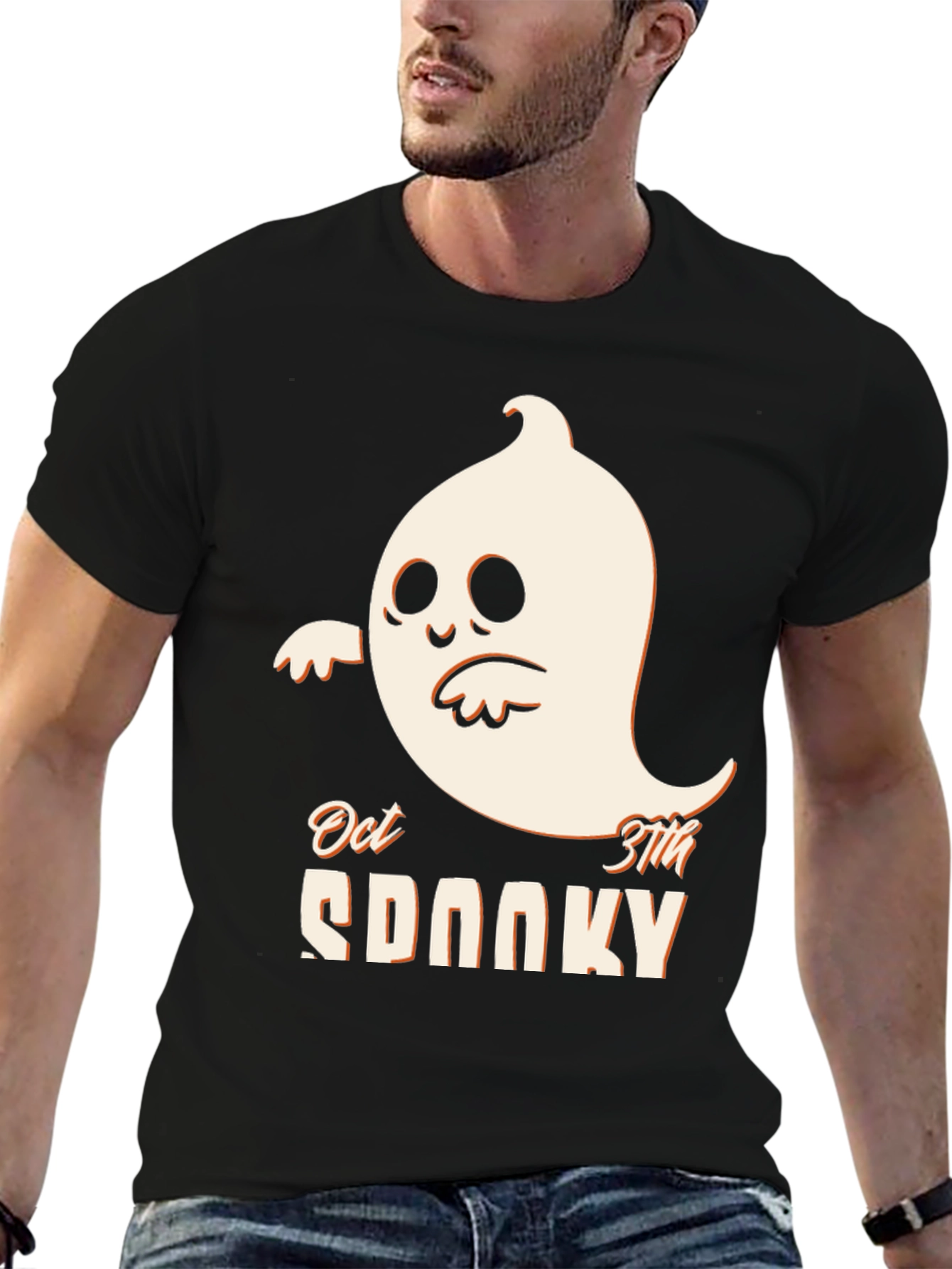 Spooky Season Halloween Ghost T-Shirt