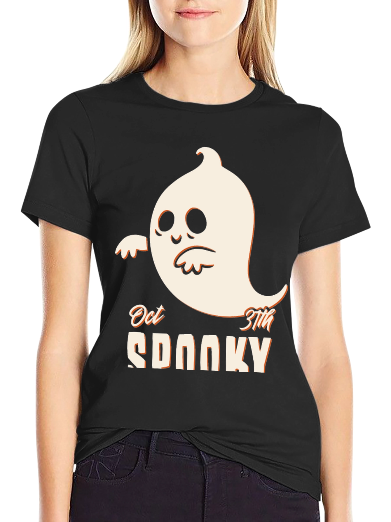 Spooky Season Halloween Ghost T-Shirt