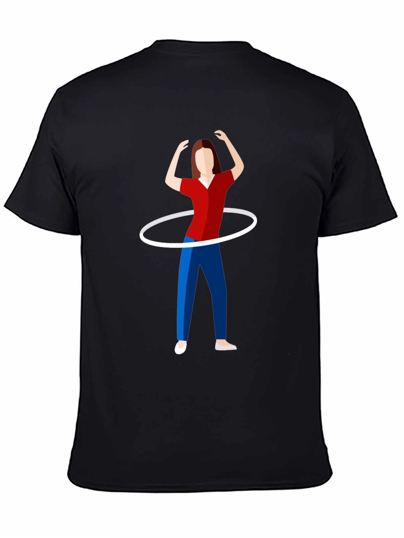Hula Hoop T-Shirt - Fun Graphic Tee