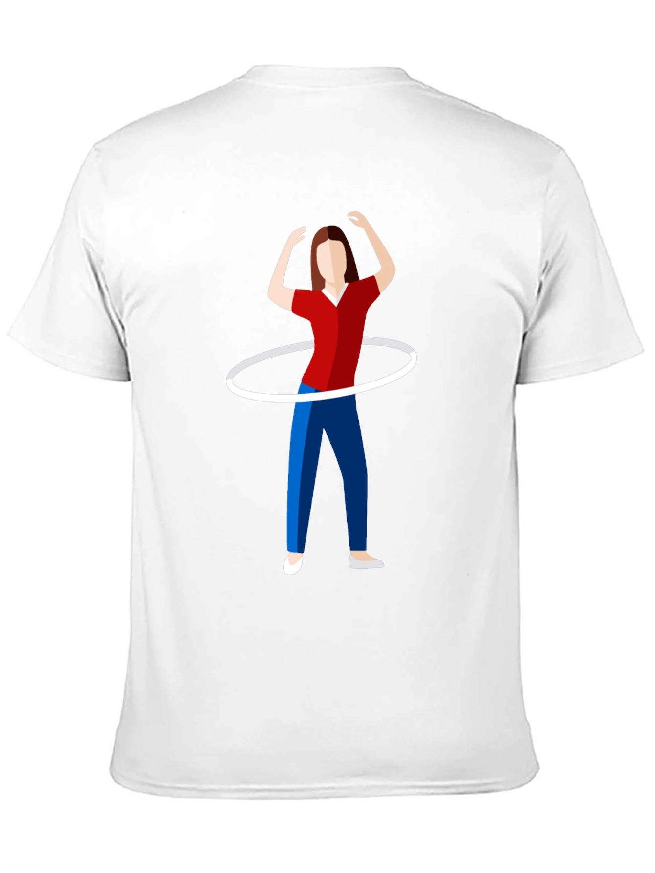 Hula Hoop T-Shirt - Fun Graphic Tee