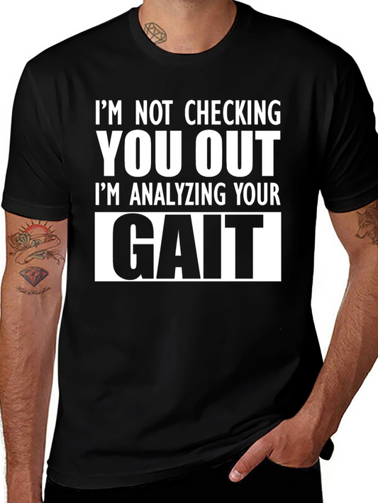 Gait Analysis T-Shirt - Funny Graphic Tee