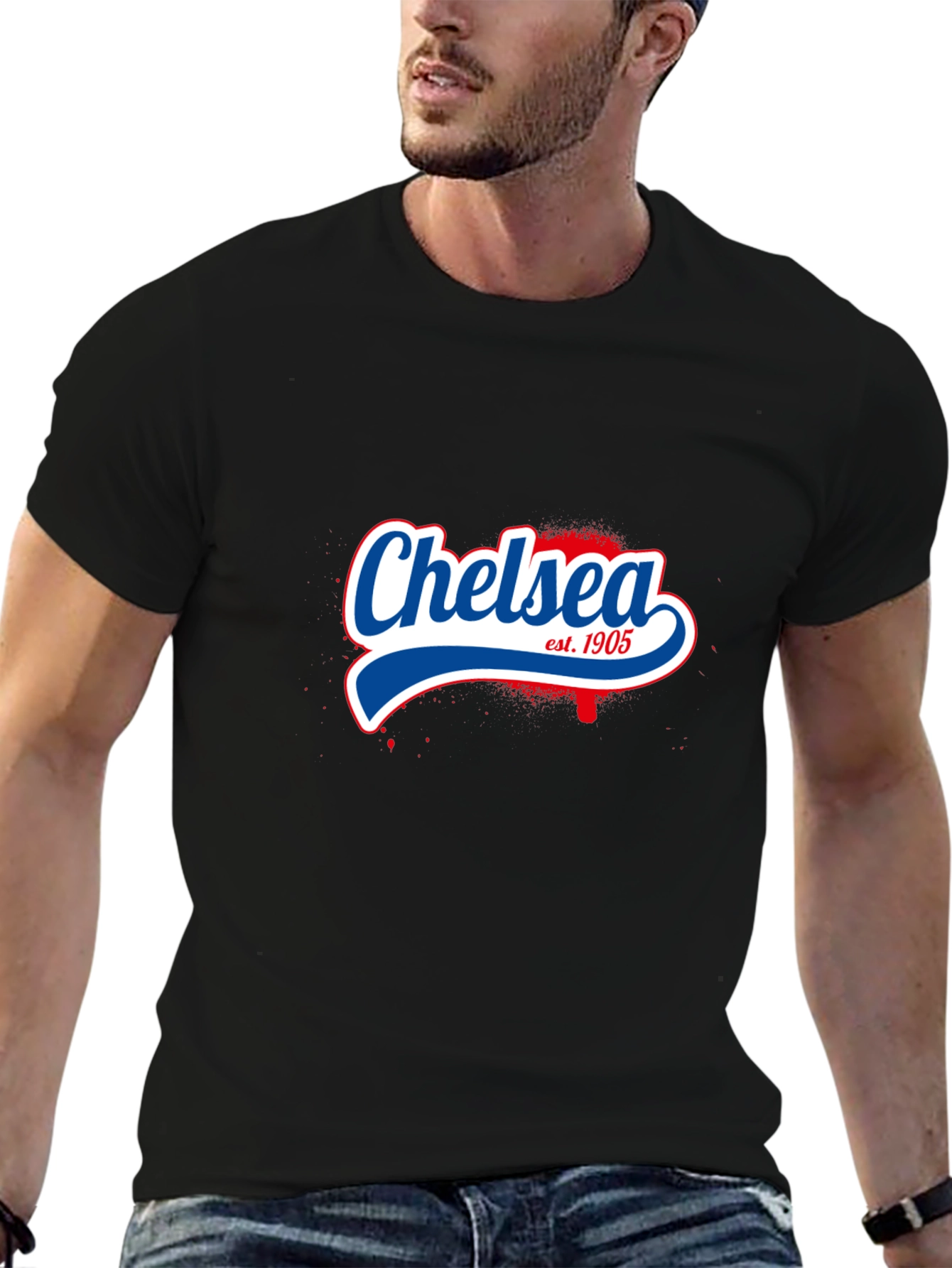 Chelsea FC Est. 1905 Black T-Shirt