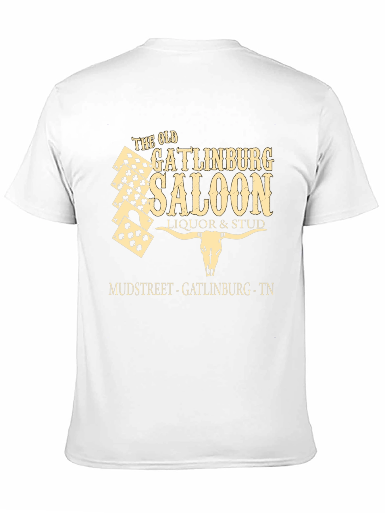 The Old Gatlinburg Saloon Black T-Shirt