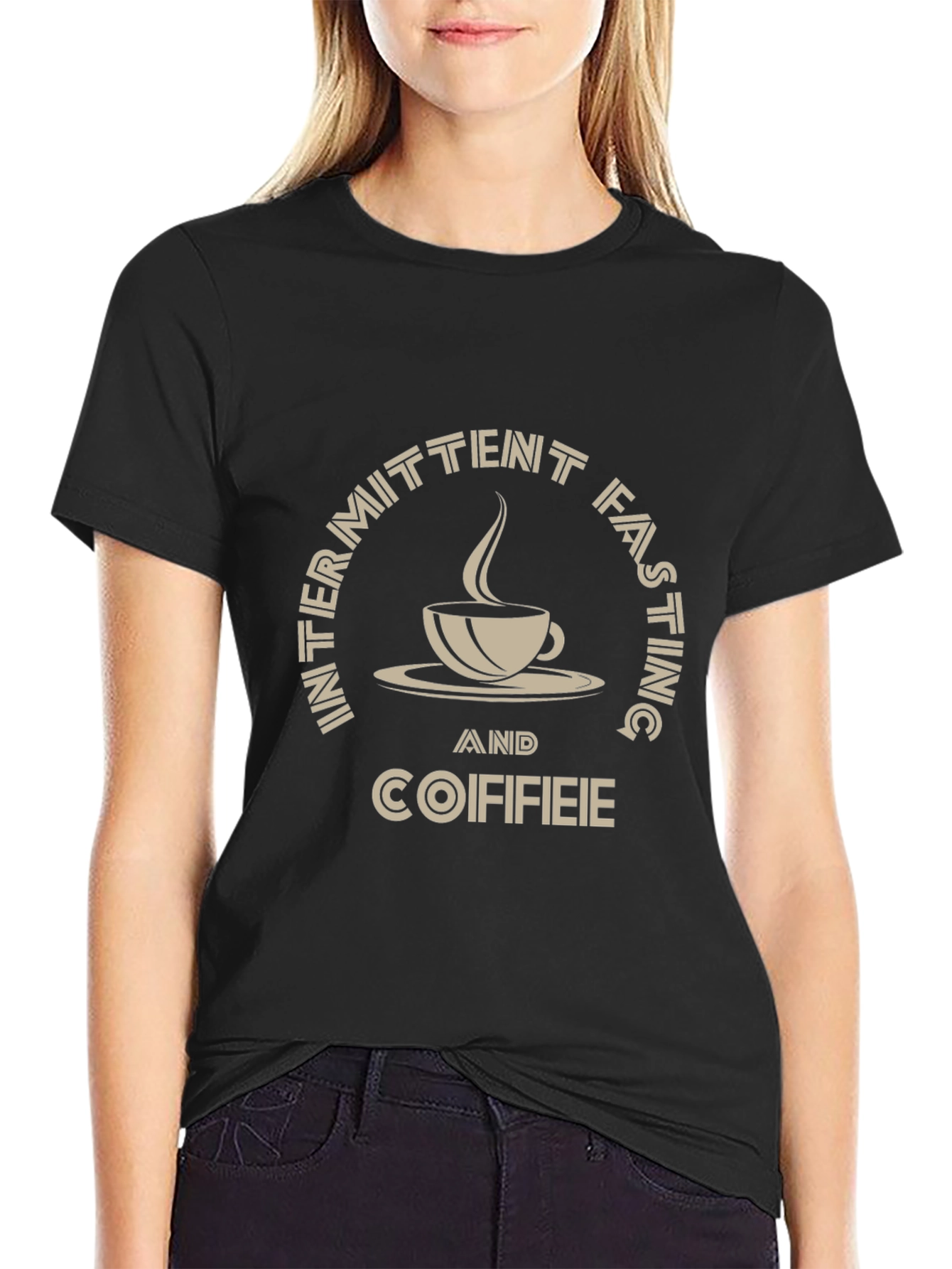 Intermittent Fasting and Coffee T-Shirt