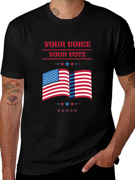 Your Voice Your Vote Patriotic T-Shirt