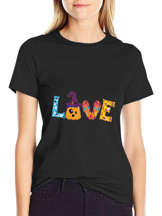 Halloween Beach Love Graphic Tee