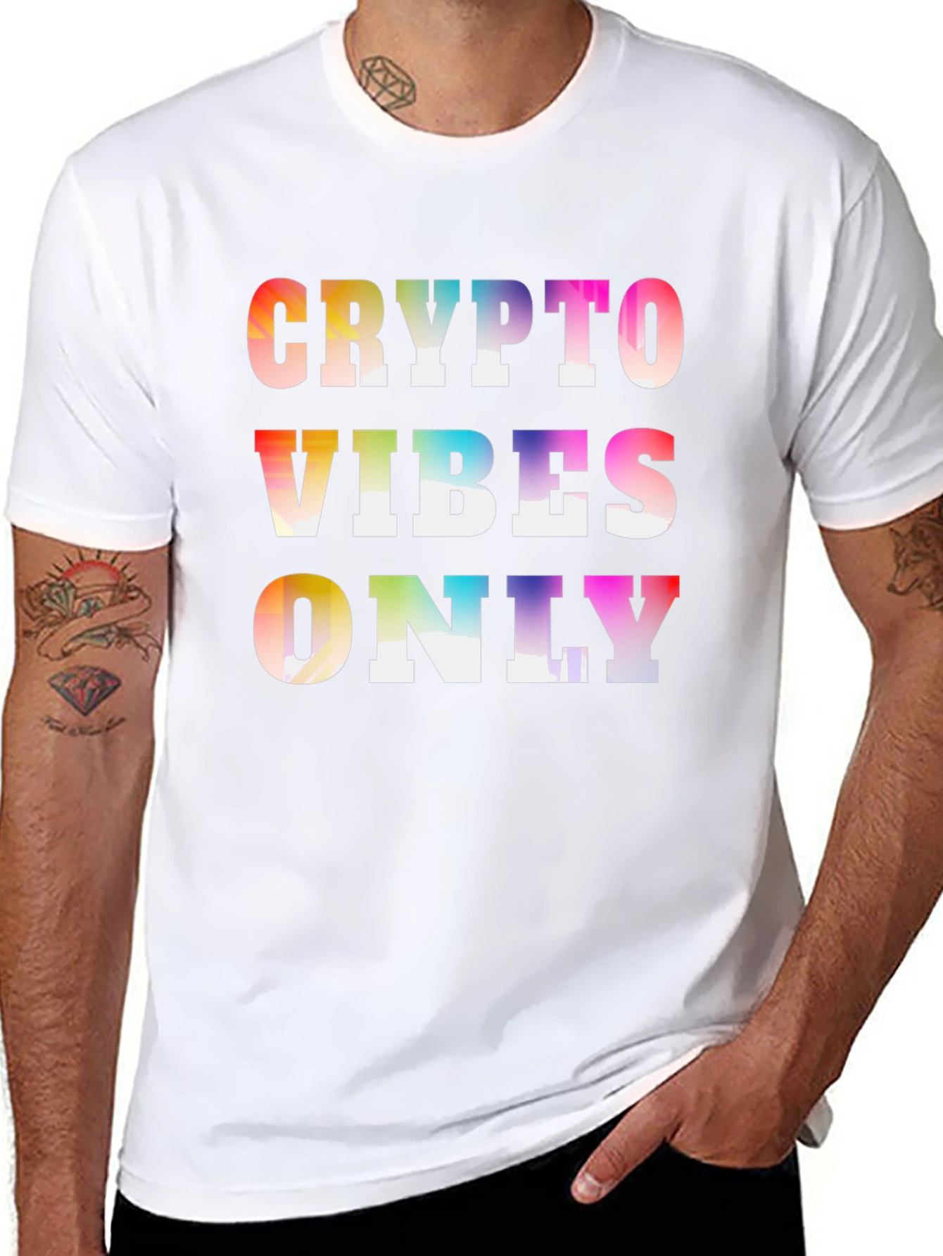 Crypto Vibes Only Graphic Tee