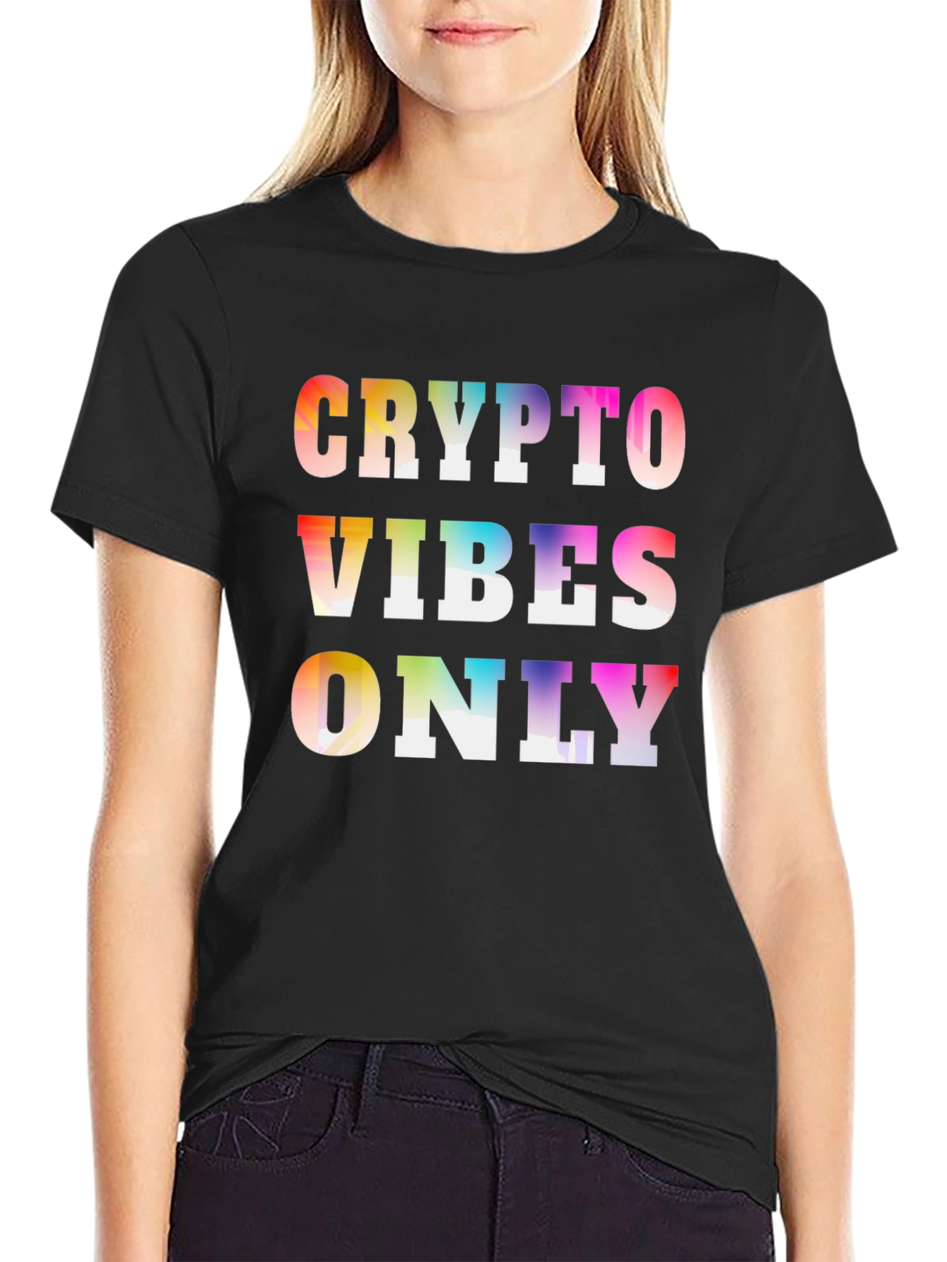 Crypto Vibes Only Graphic Tee