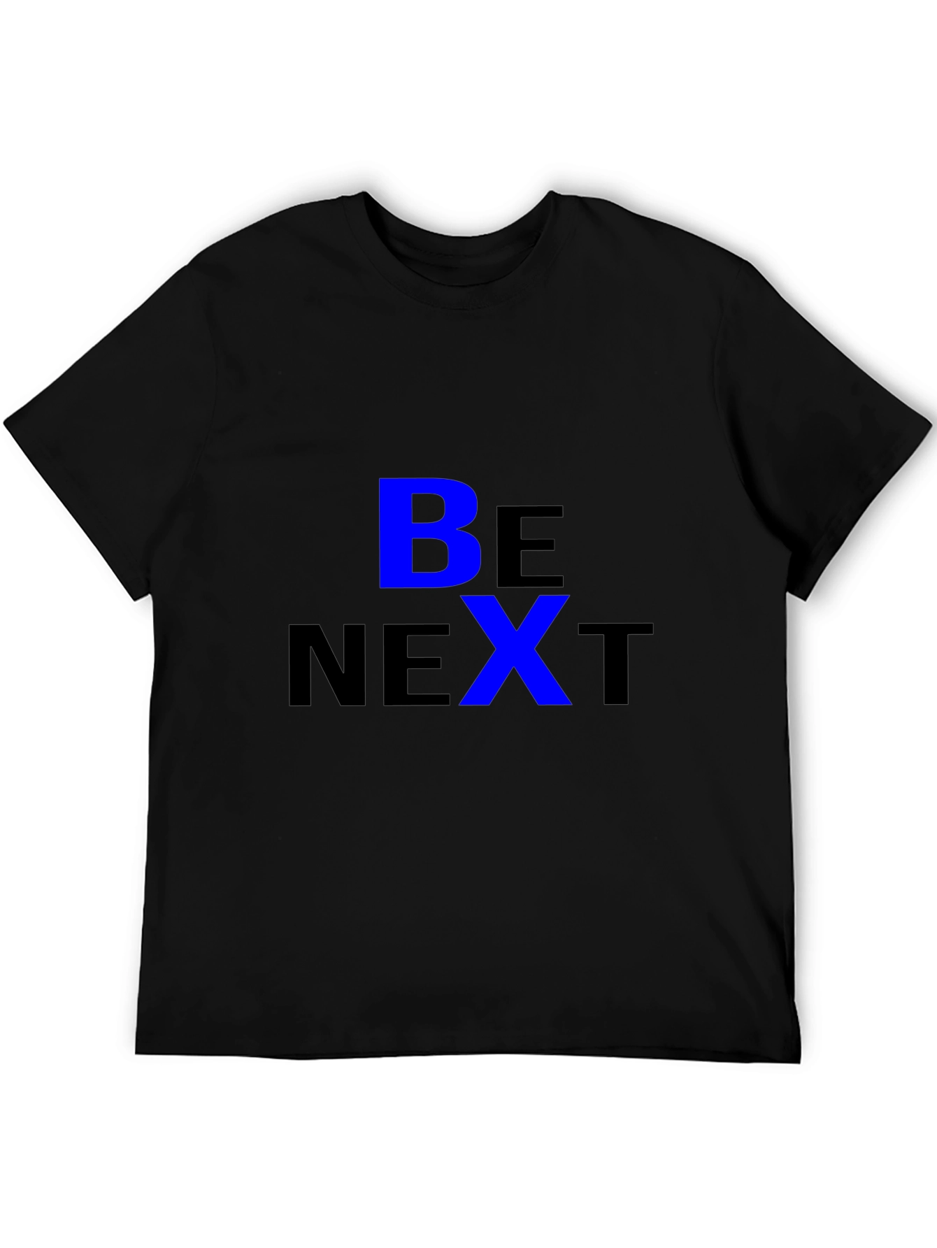 Be Next Graphic Tee - Stylish Black T-Shirt