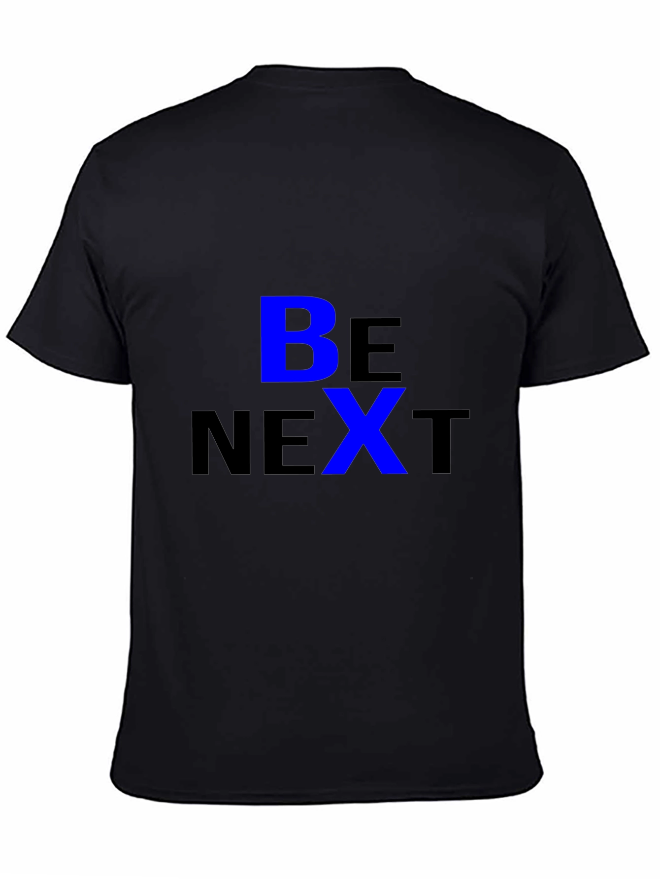 Be Next Graphic Tee - Stylish Black T-Shirt