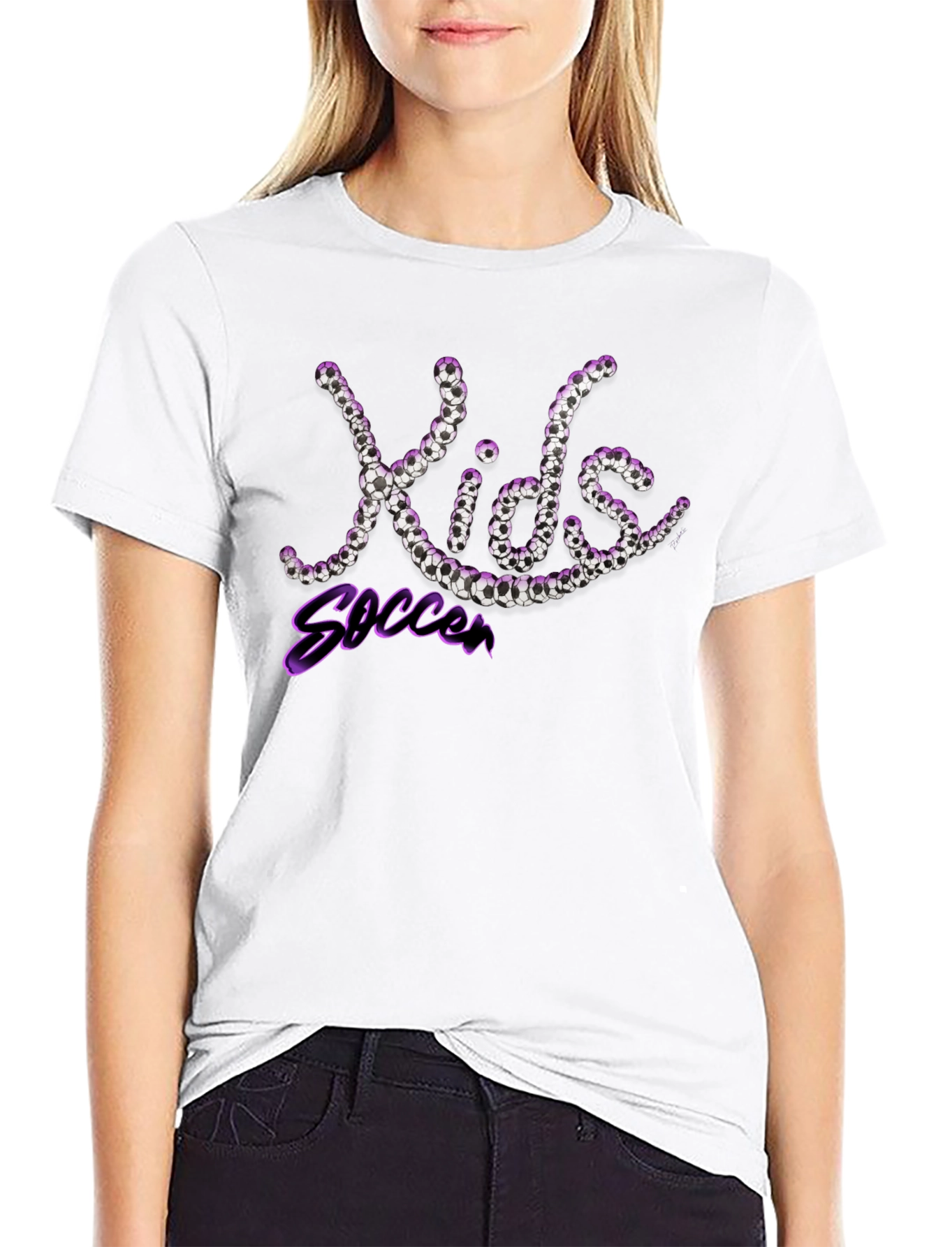 Kids Soccer Graphic T-Shirt - Sports Tee