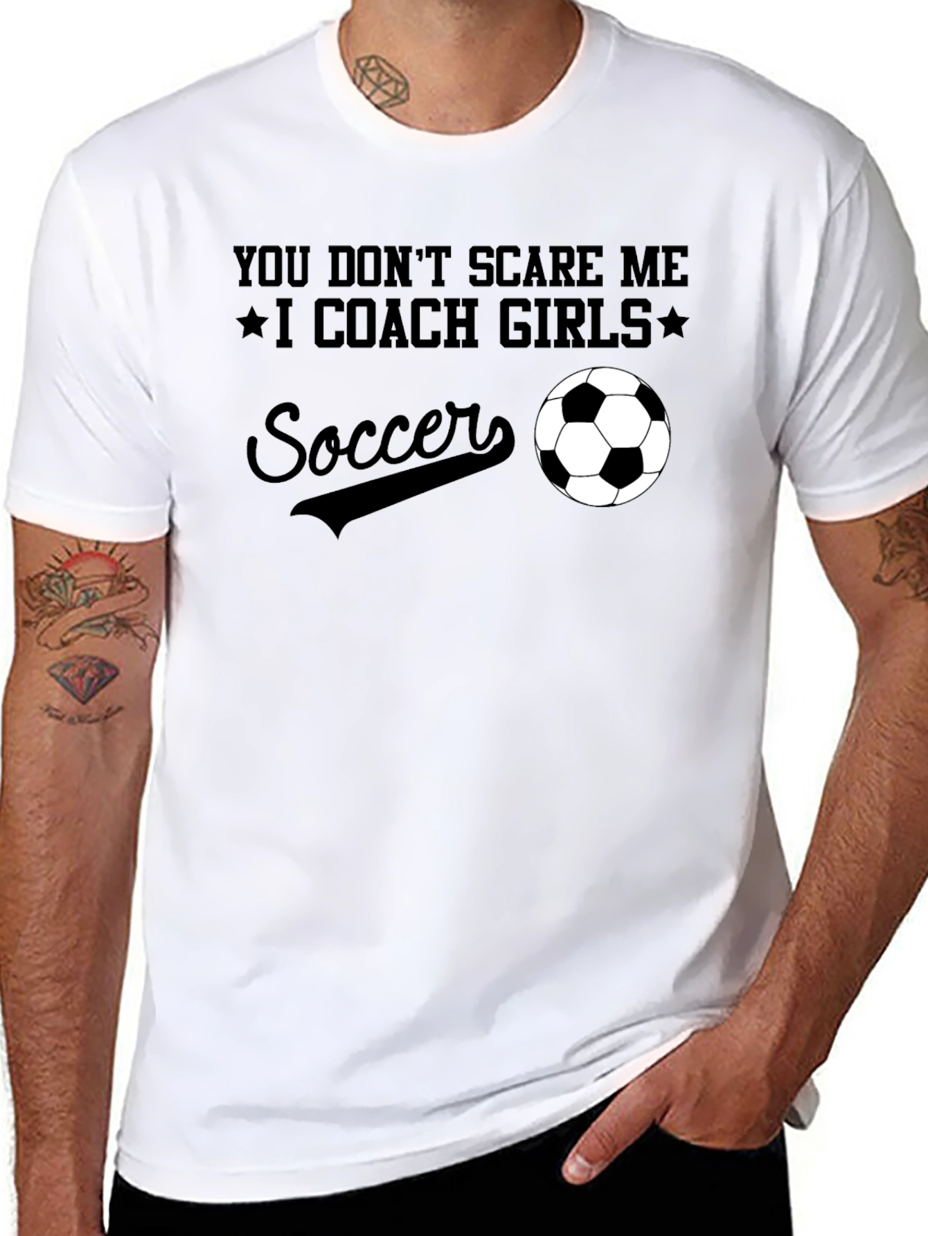 Soccer Coach Girls T-Shirt