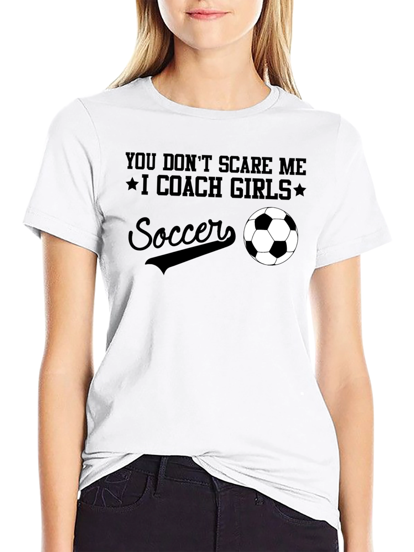 Soccer Coach Girls T-Shirt