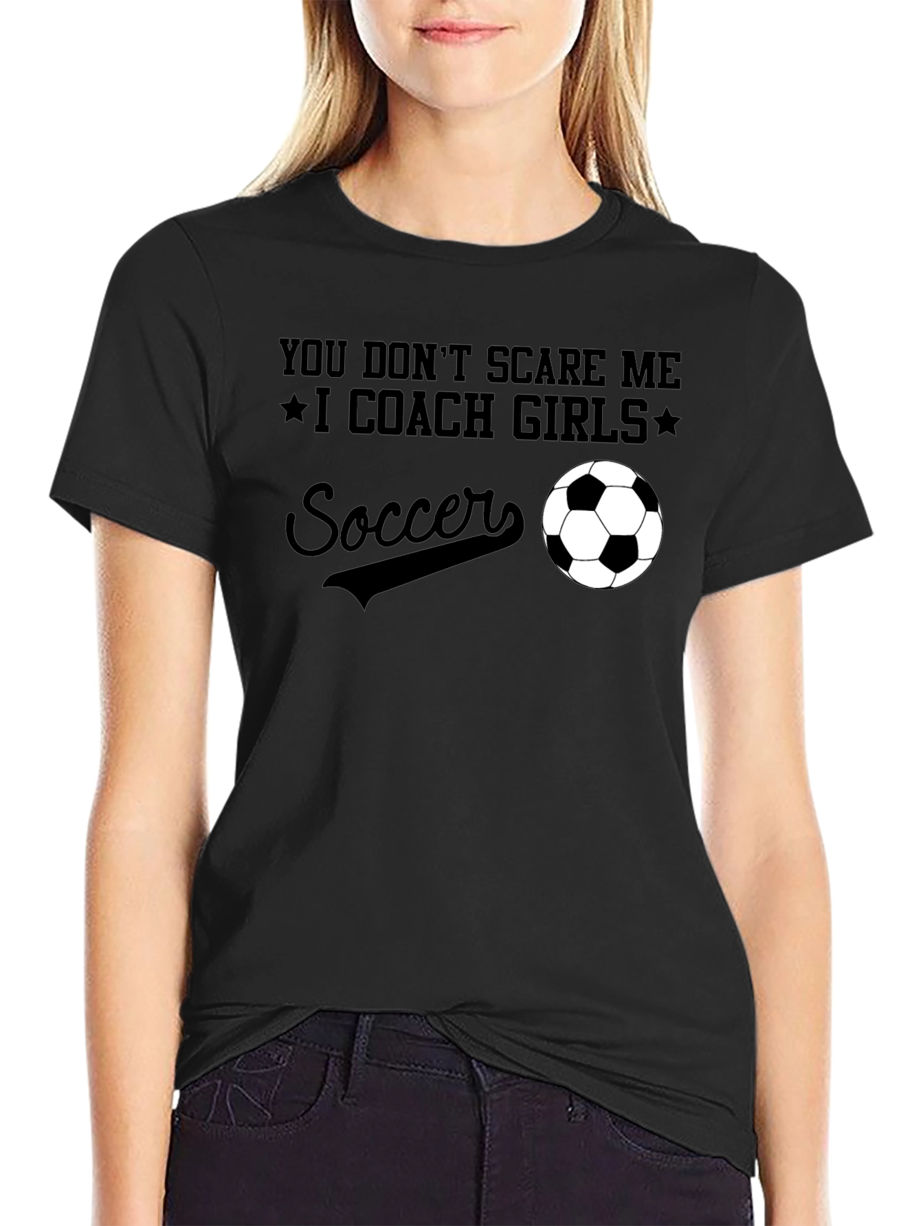 Soccer Coach Girls T-Shirt