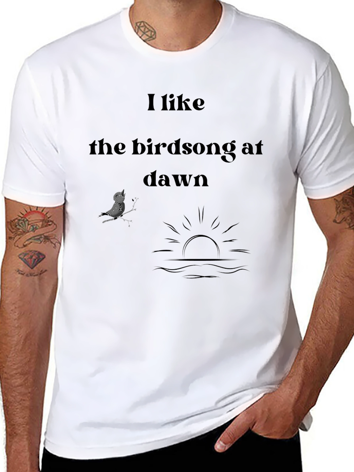 Birdsong at Dawn Graphic Tee
