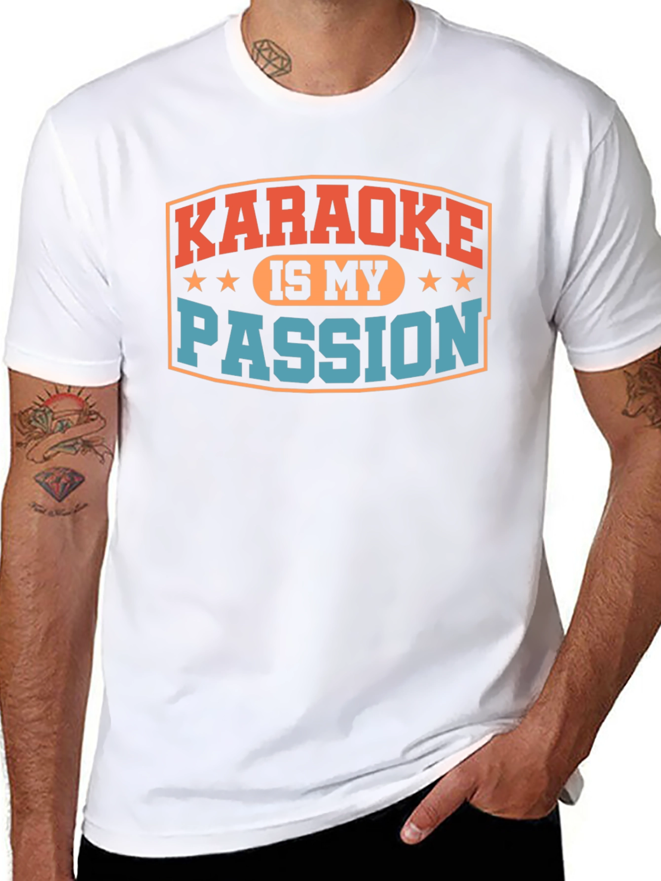Karaoke is My Passion Graphic Tee