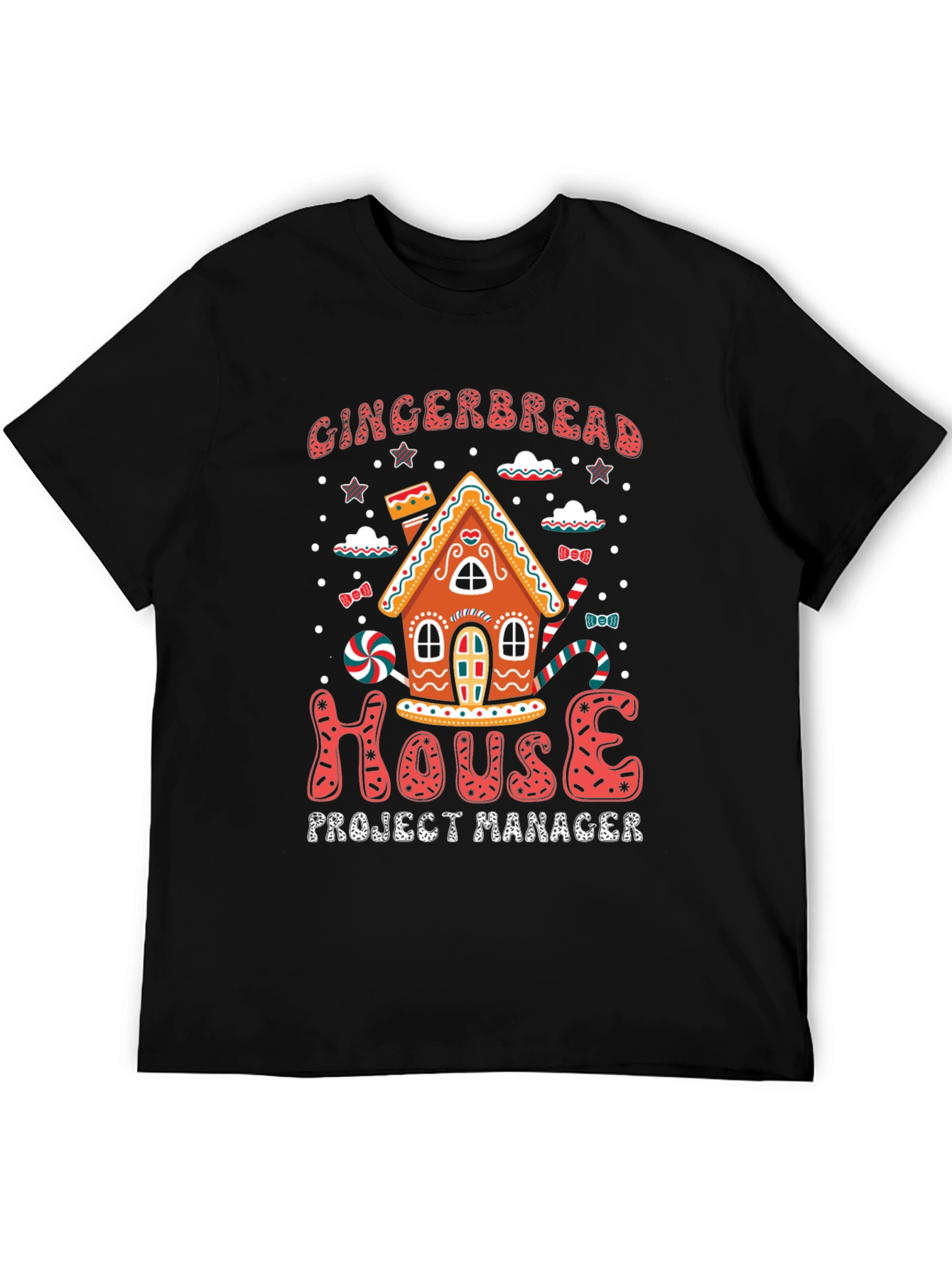 Gingerbread House Project Manager T-Shirt