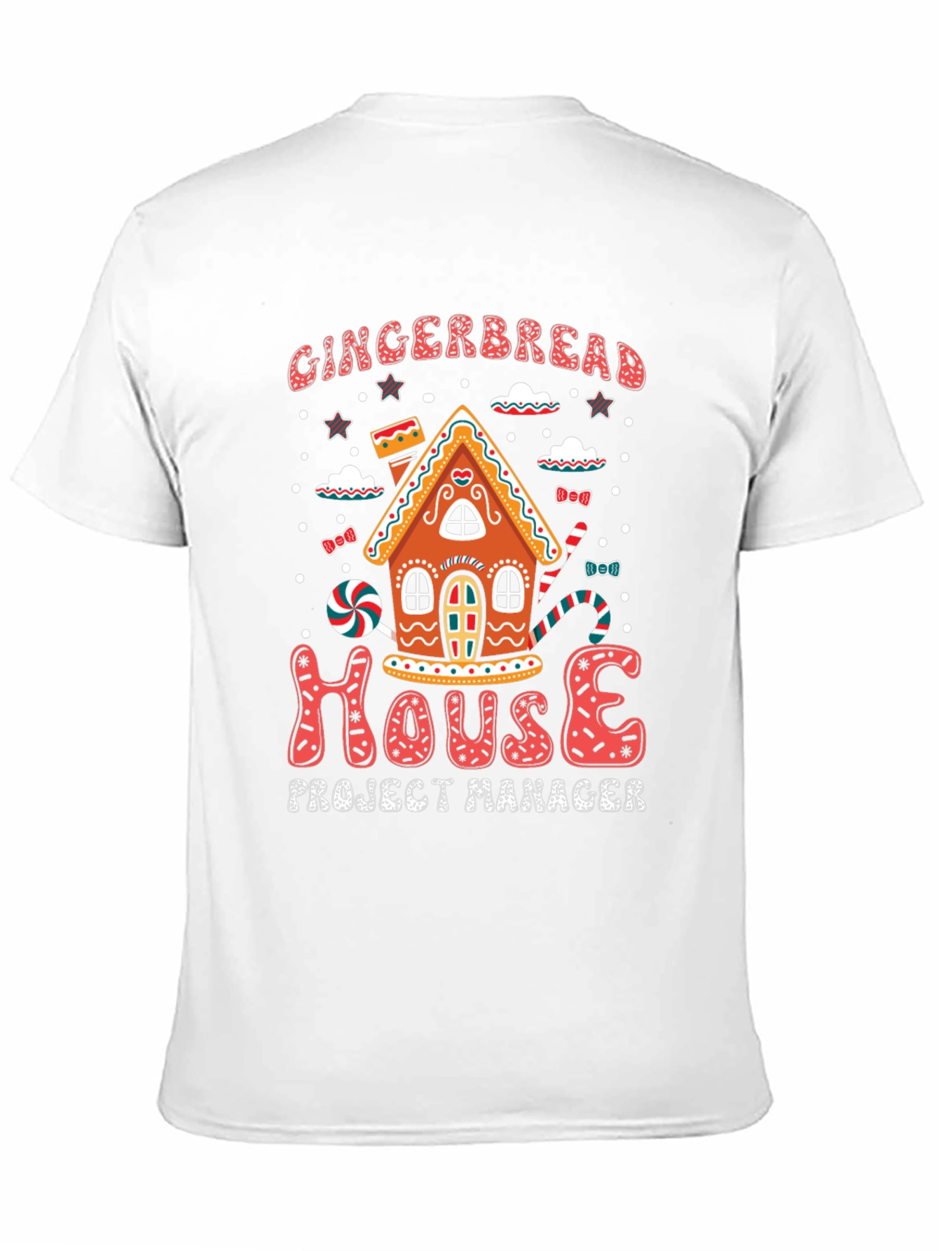 Gingerbread House Project Manager T-Shirt