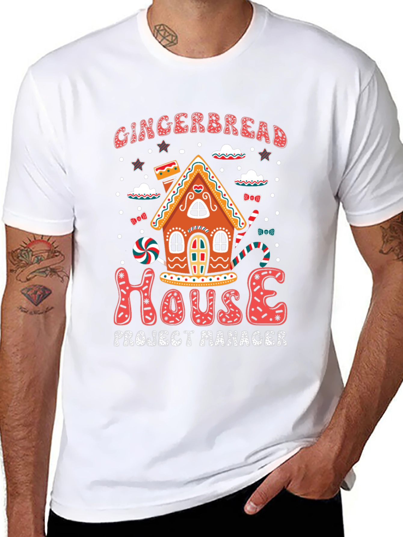 Gingerbread House Project Manager T-Shirt