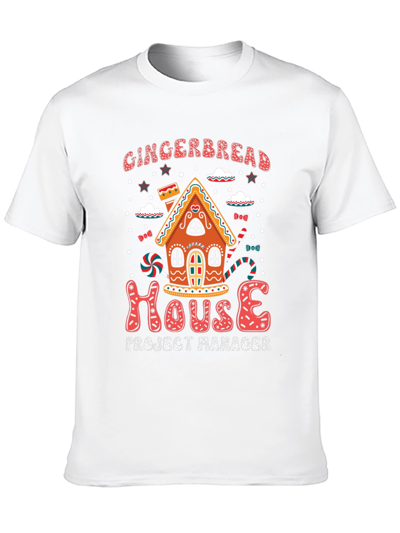 Gingerbread House Project Manager T-Shirt