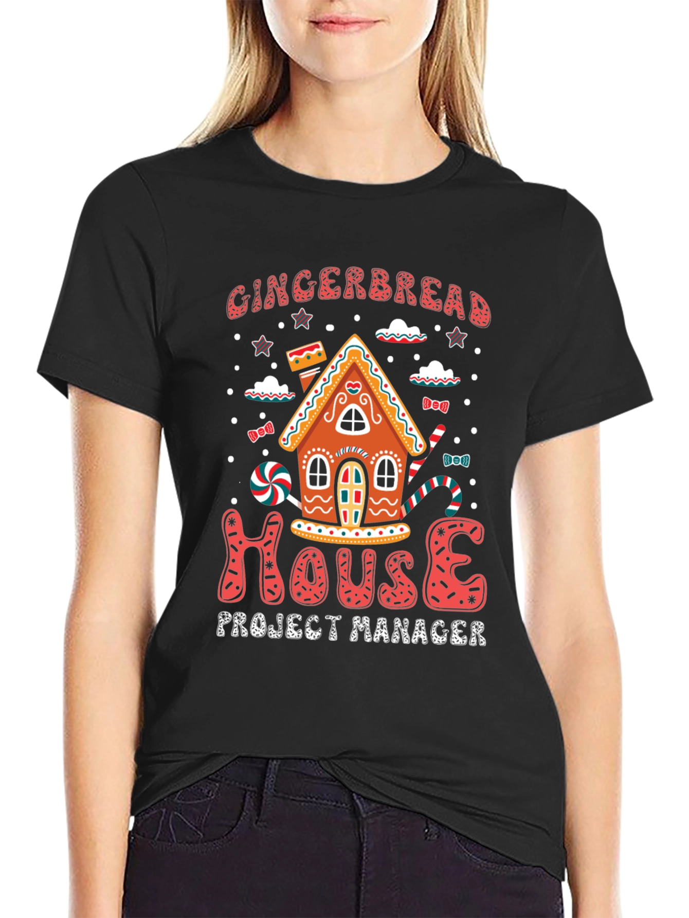 Gingerbread House Project Manager T-Shirt