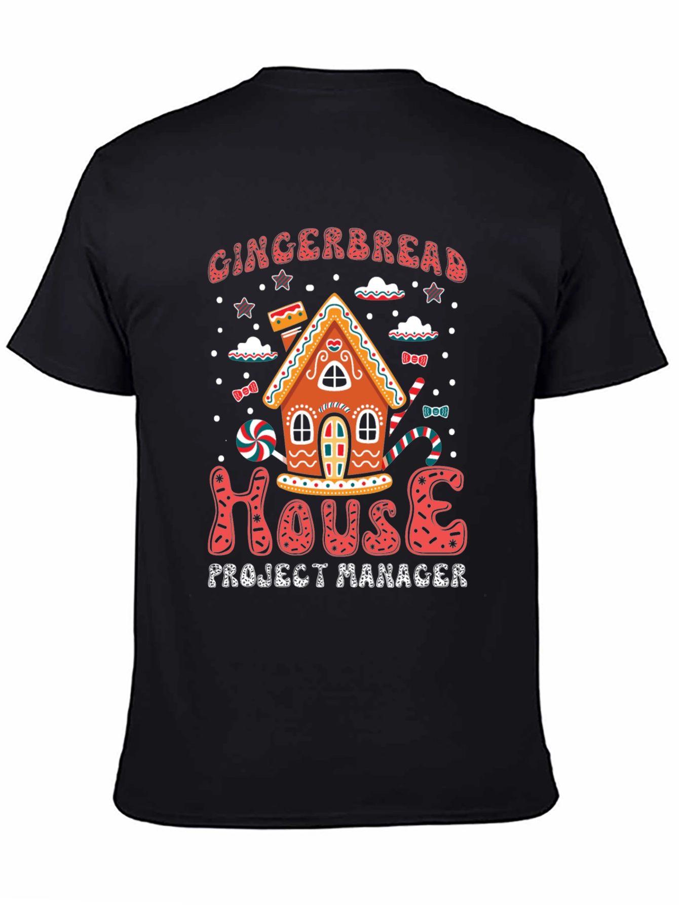 Gingerbread House Project Manager T-Shirt