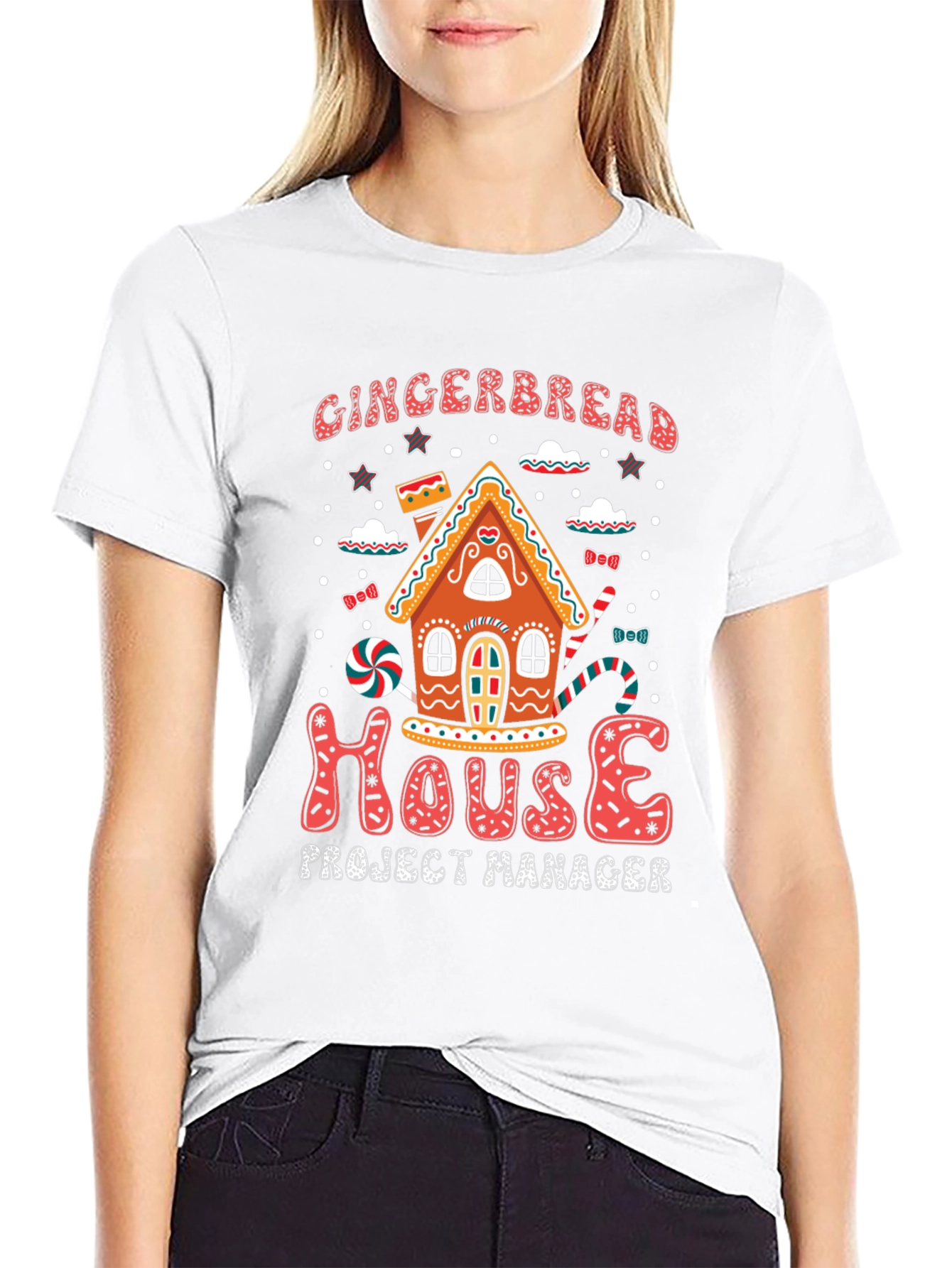 Gingerbread House Project Manager T-Shirt