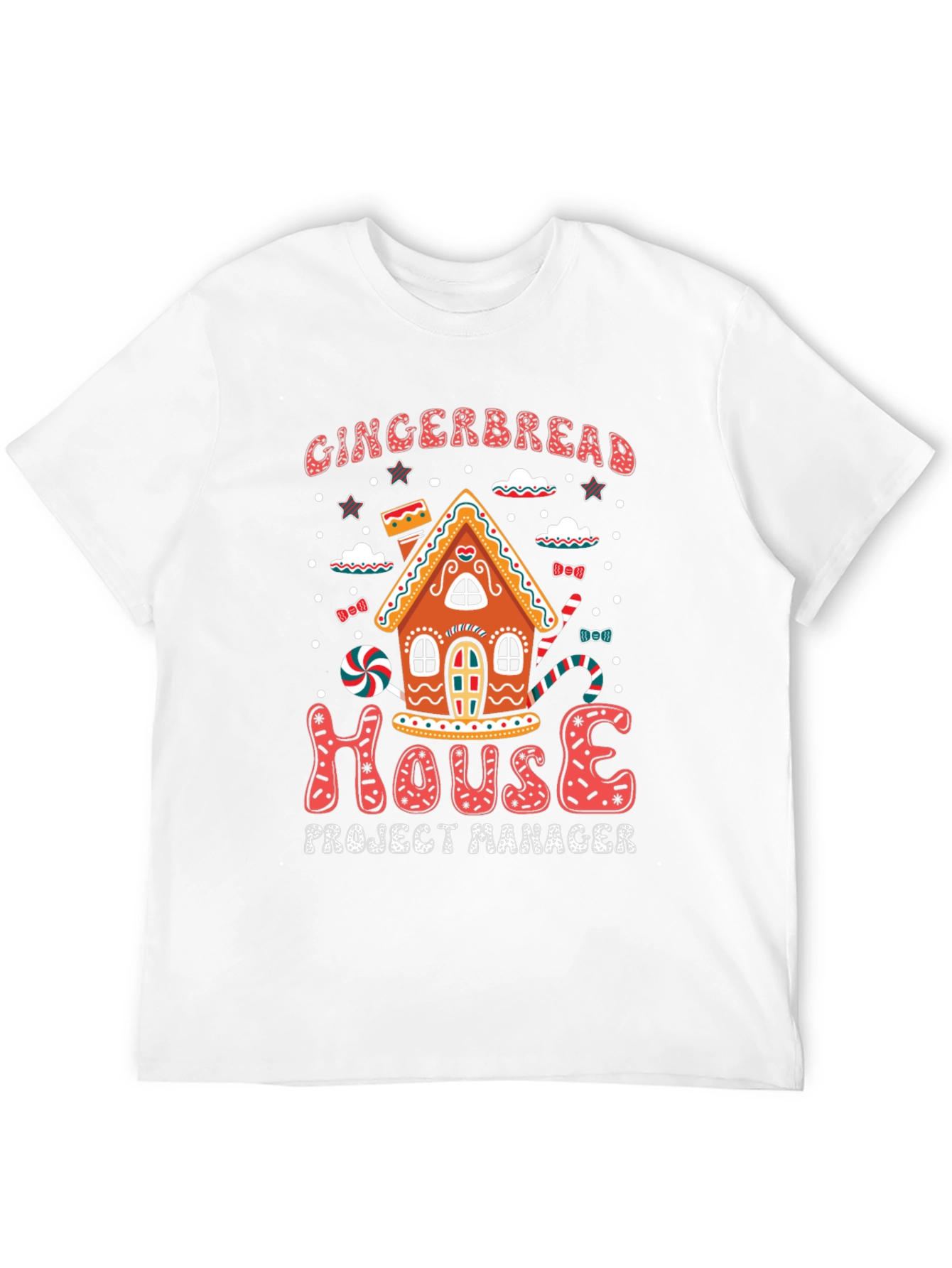 Gingerbread House Project Manager T-Shirt