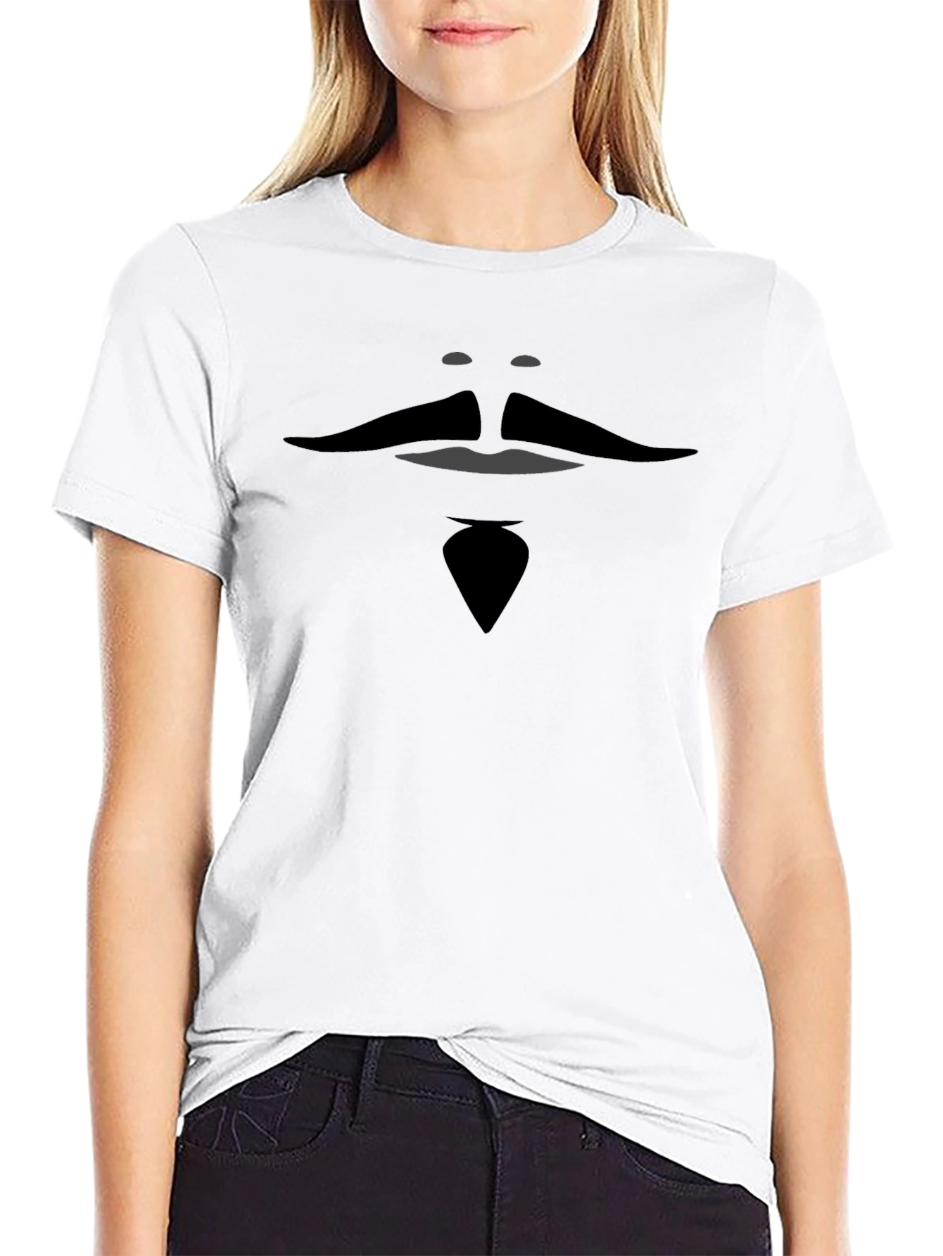 Black V for Vendetta Graphic T-Shirt