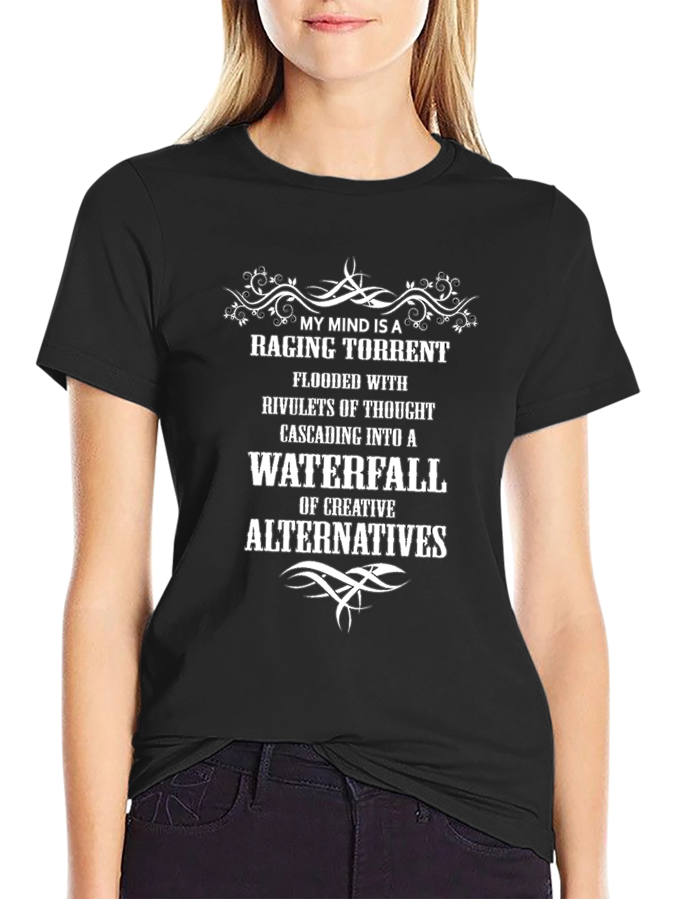 Raging Torrent Graphic T-Shirt