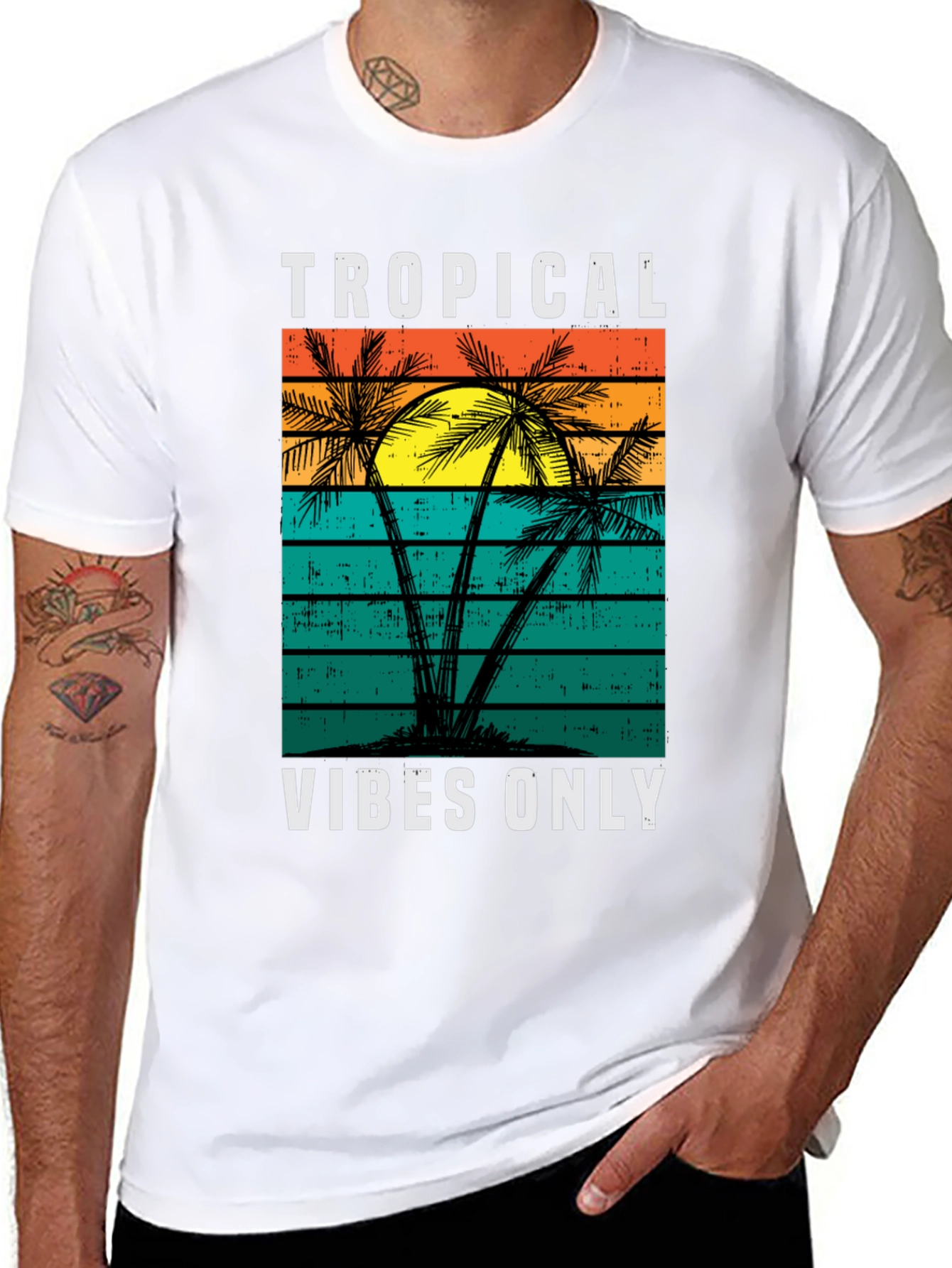 Tropical Vibes Only T-Shirt