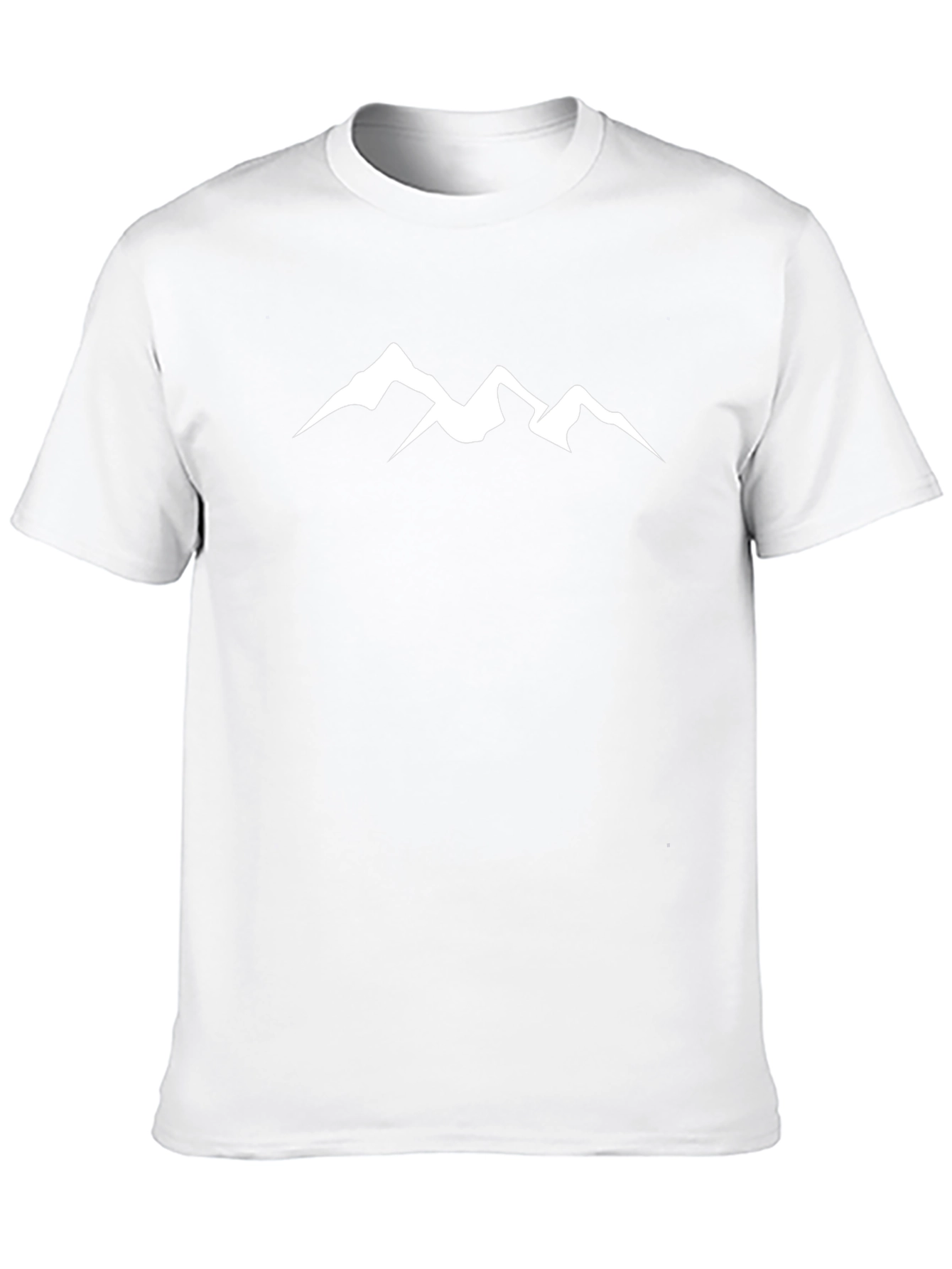 Mountain Graphic Black T-Shirt | Mens Casual Tee