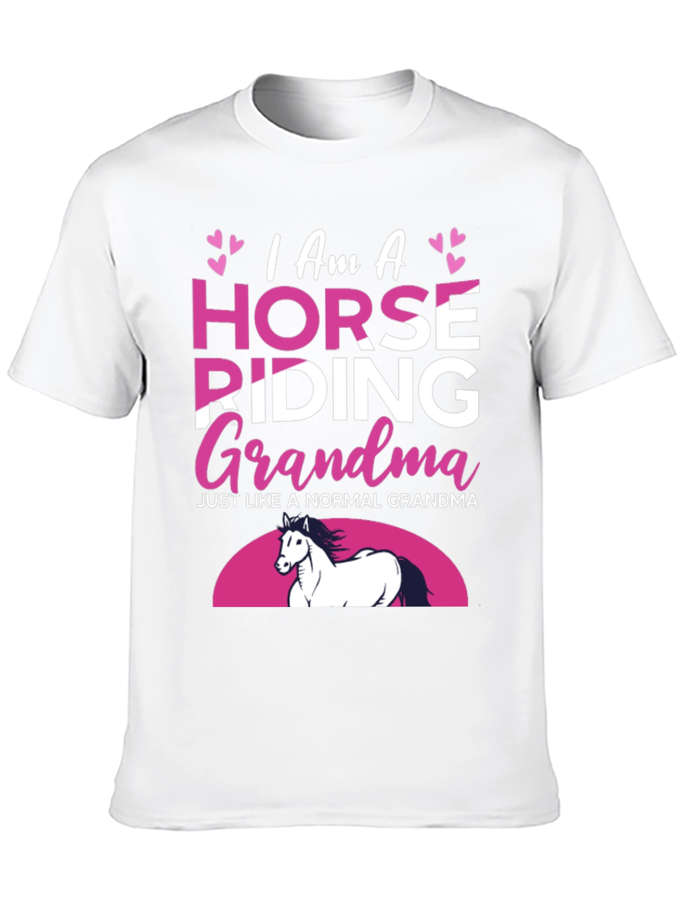 Horse Riding Grandma T-Shirt - Equestrian Gift