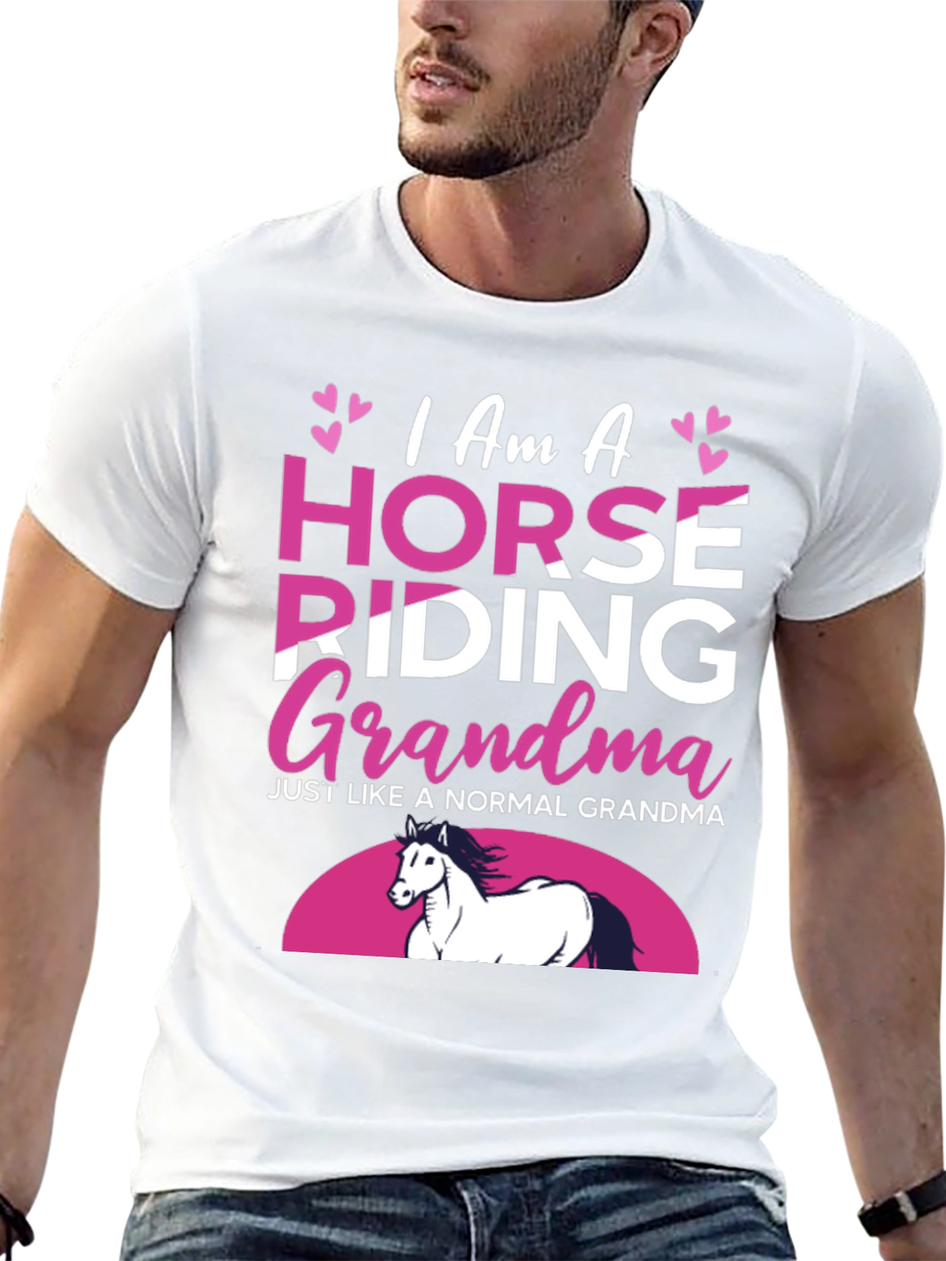 Horse Riding Grandma T-Shirt - Equestrian Gift