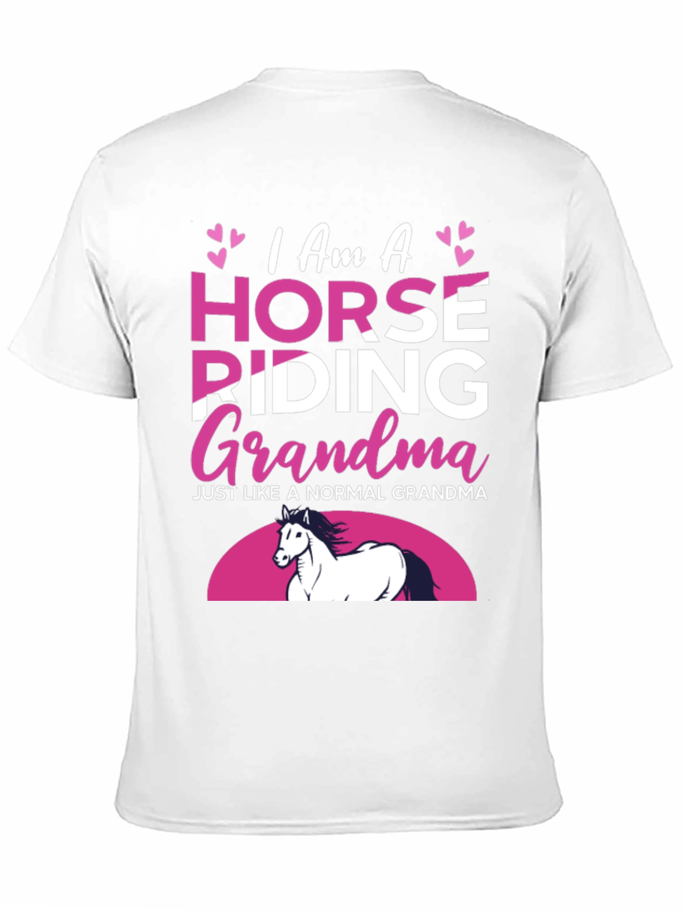 Horse Riding Grandma T-Shirt - Equestrian Gift